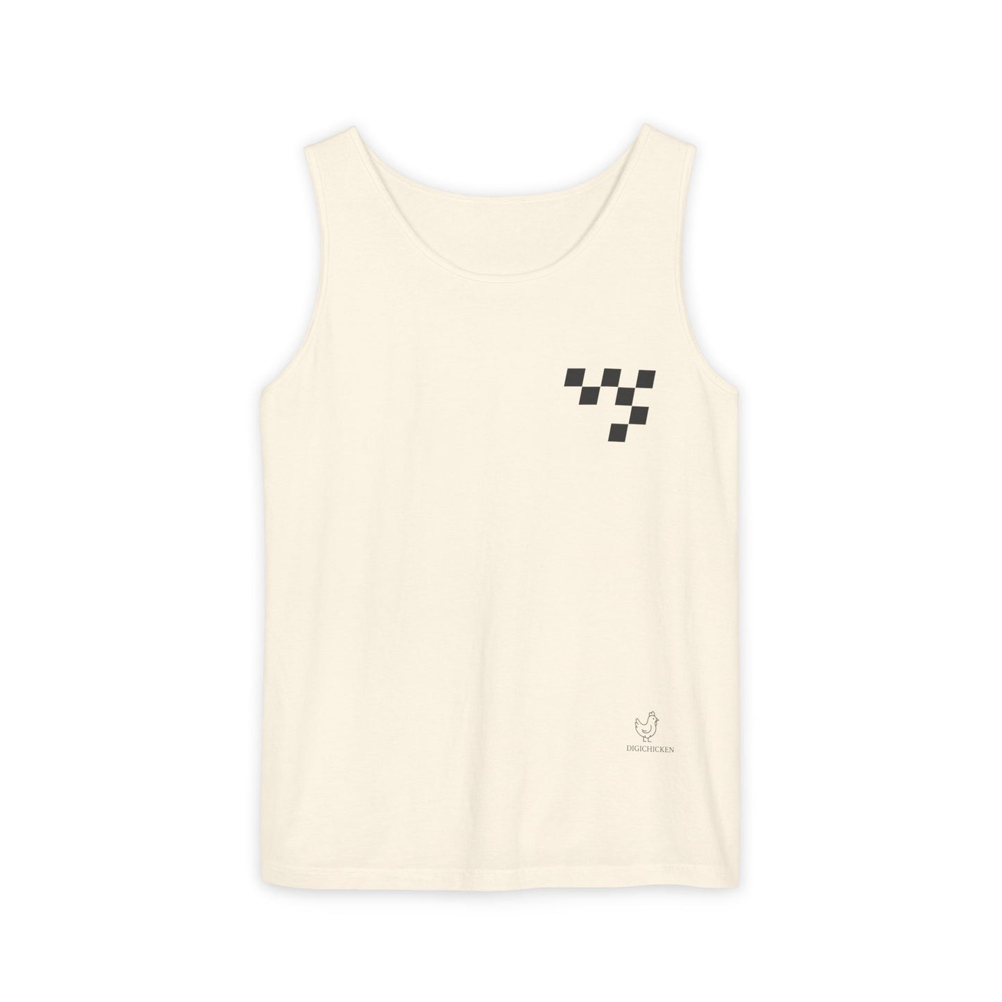 Racing Inspired Unisex Garment-Dyed Tank Top