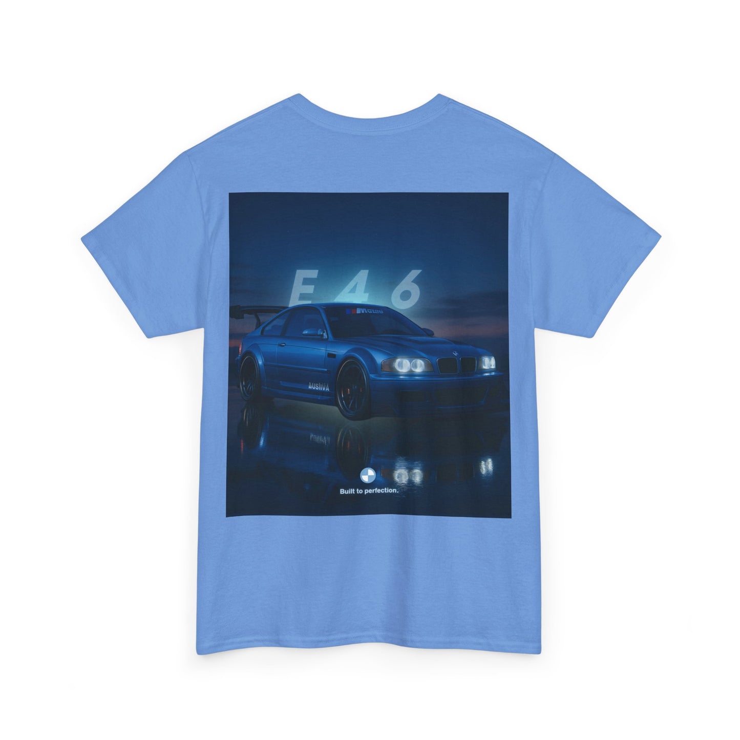 T-shirt graphique E46 Racing - Cadeau pour passionné d'automobile, T-shirt de course, Vêtements de sport automobile, Haut pour amoureux de voitures, Vêtements automobiles
