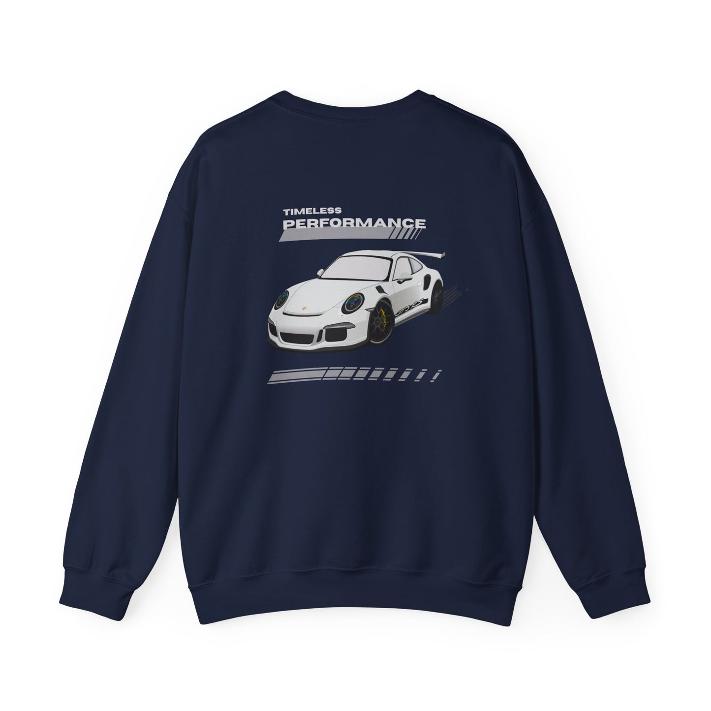 Timeless Performance Sweatshirt, Racing Apparel, Car Enthusiast Gift, Unisex Crewneck, Automotive Style, Gift for Him