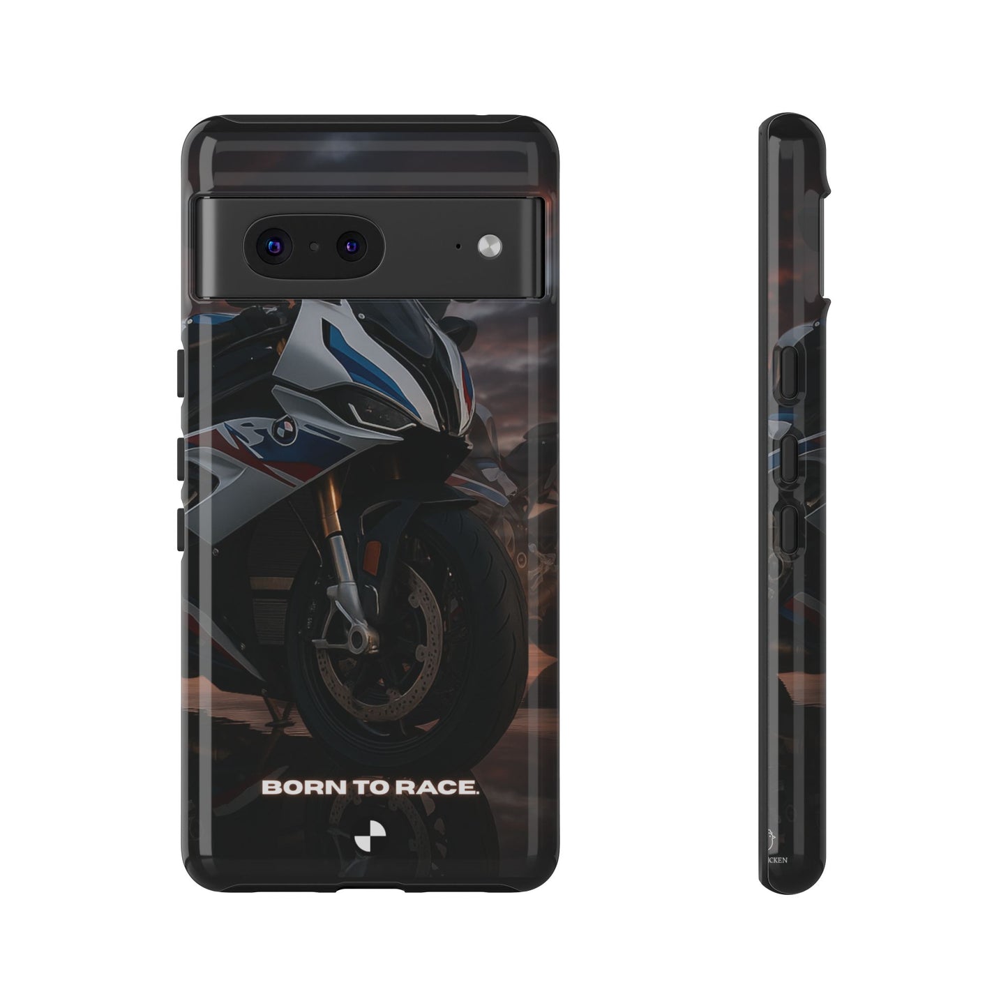 Coque de téléphone pour moto BMW – Design Born to Race