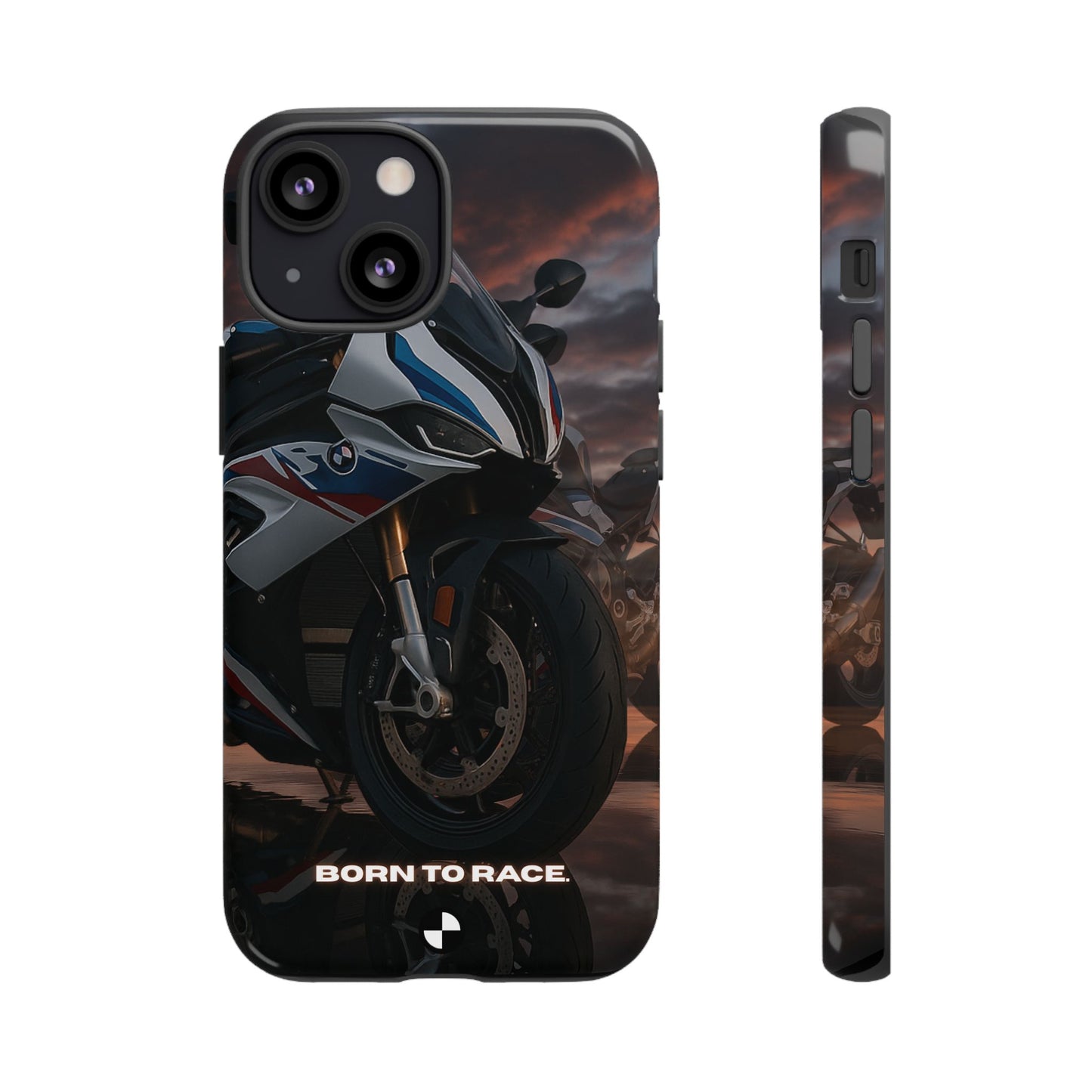 Coque de téléphone pour moto BMW – Design Born to Race