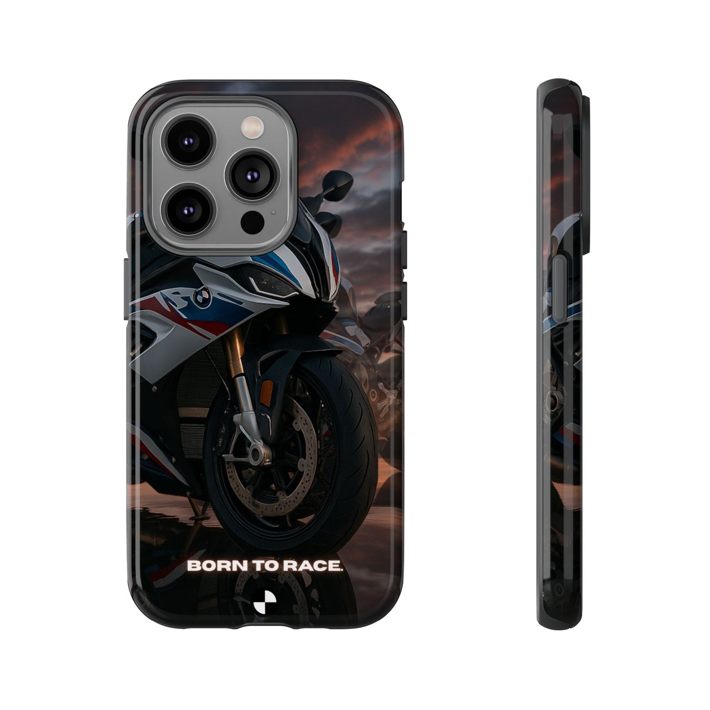 Coque de téléphone pour moto BMW – Design Born to Race
