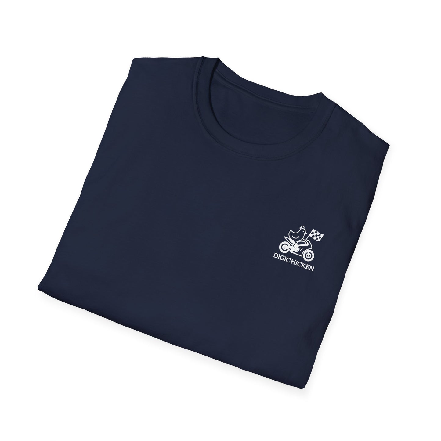 Fireblade Motorcycle Enthusiast Unisex Softstyle T-Shirt - Retro Bike Design