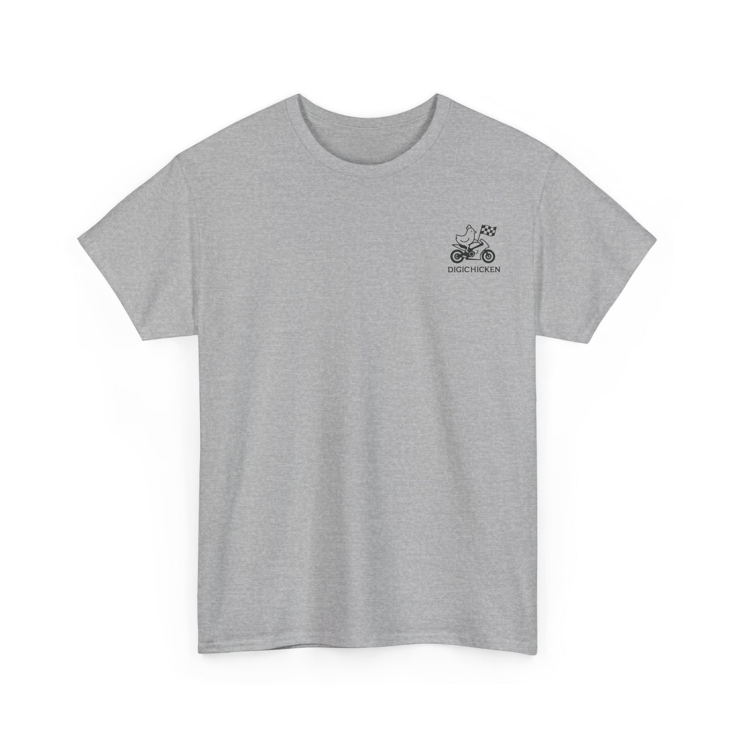 T-shirt de course en coton épais - Unisexe