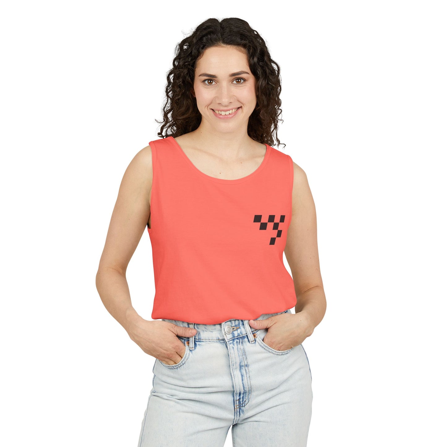 Racing Stututu Car - Unisex Garment-Dyed Tank Top
