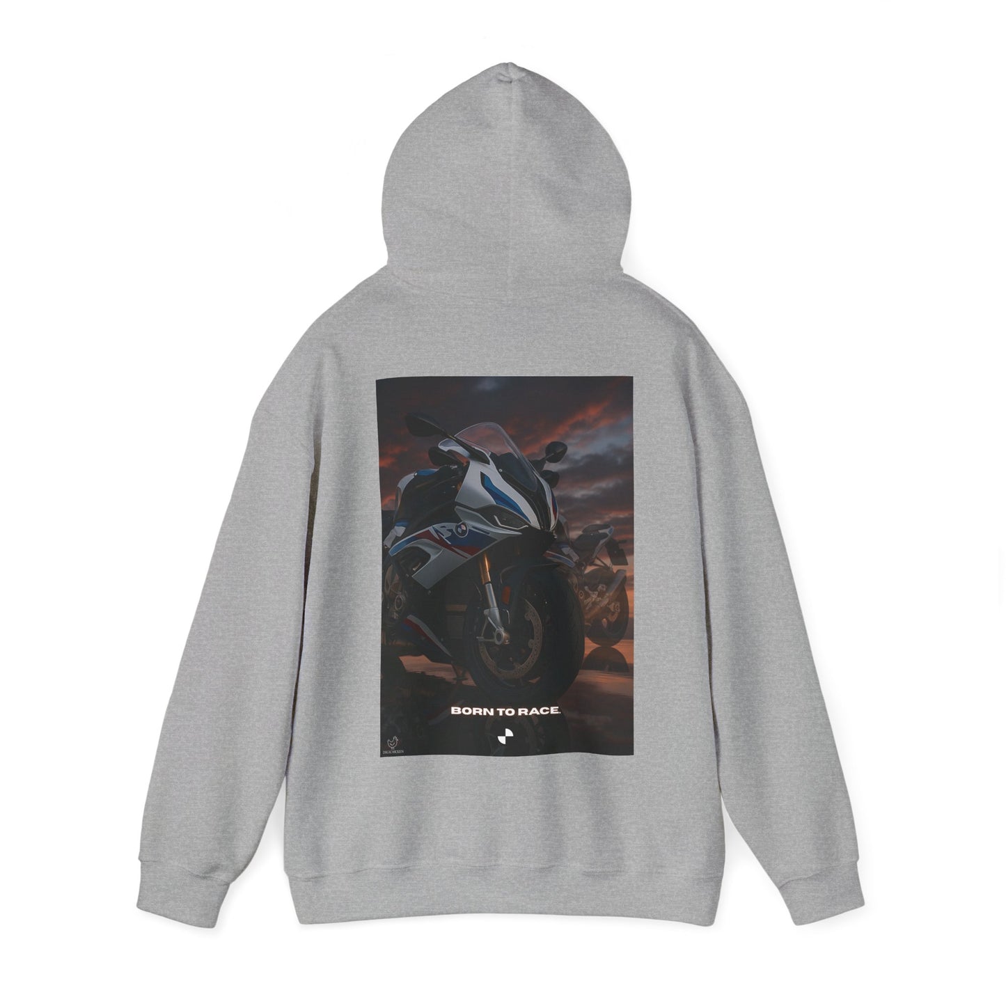 s1000rr Born to Race Unisex Heavy Blend Hoodie - Ideal for Motorcycle Enthusiasts