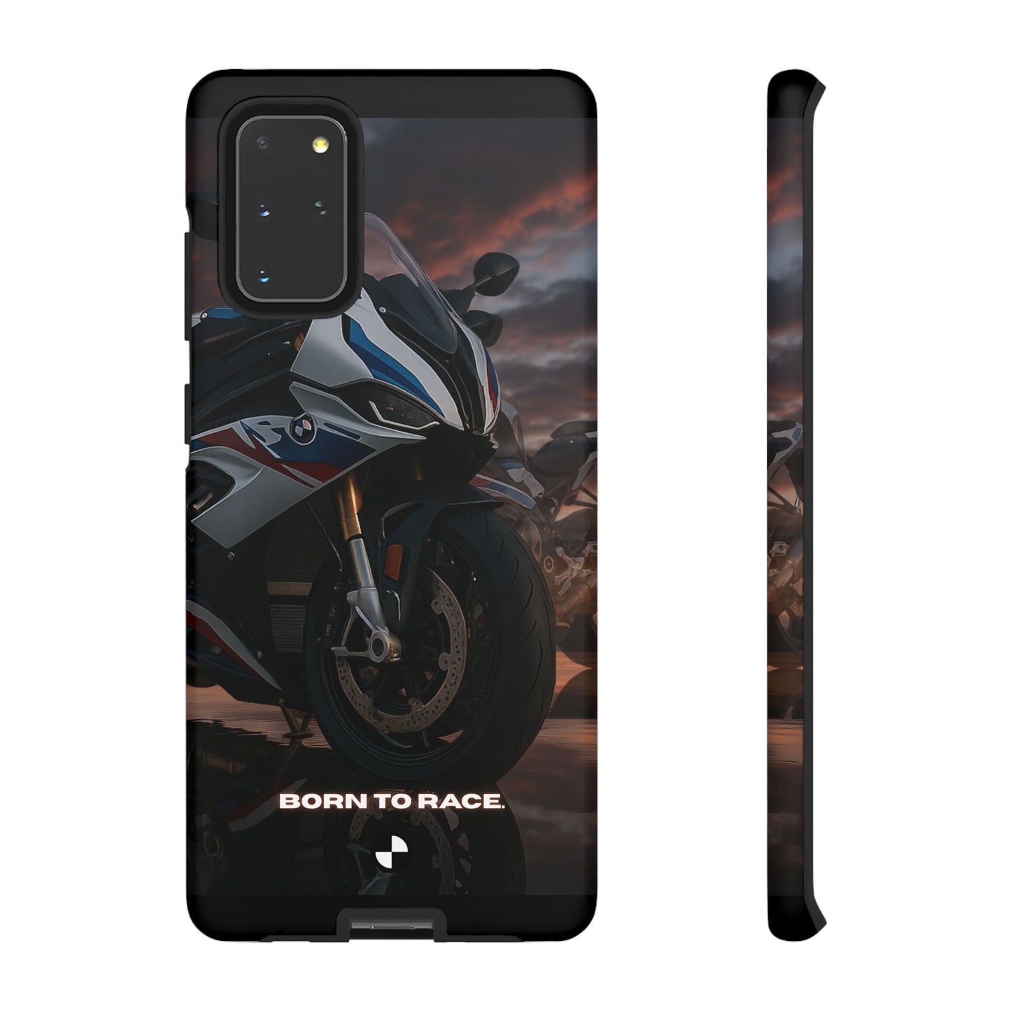 Coque de téléphone pour moto BMW – Design Born to Race