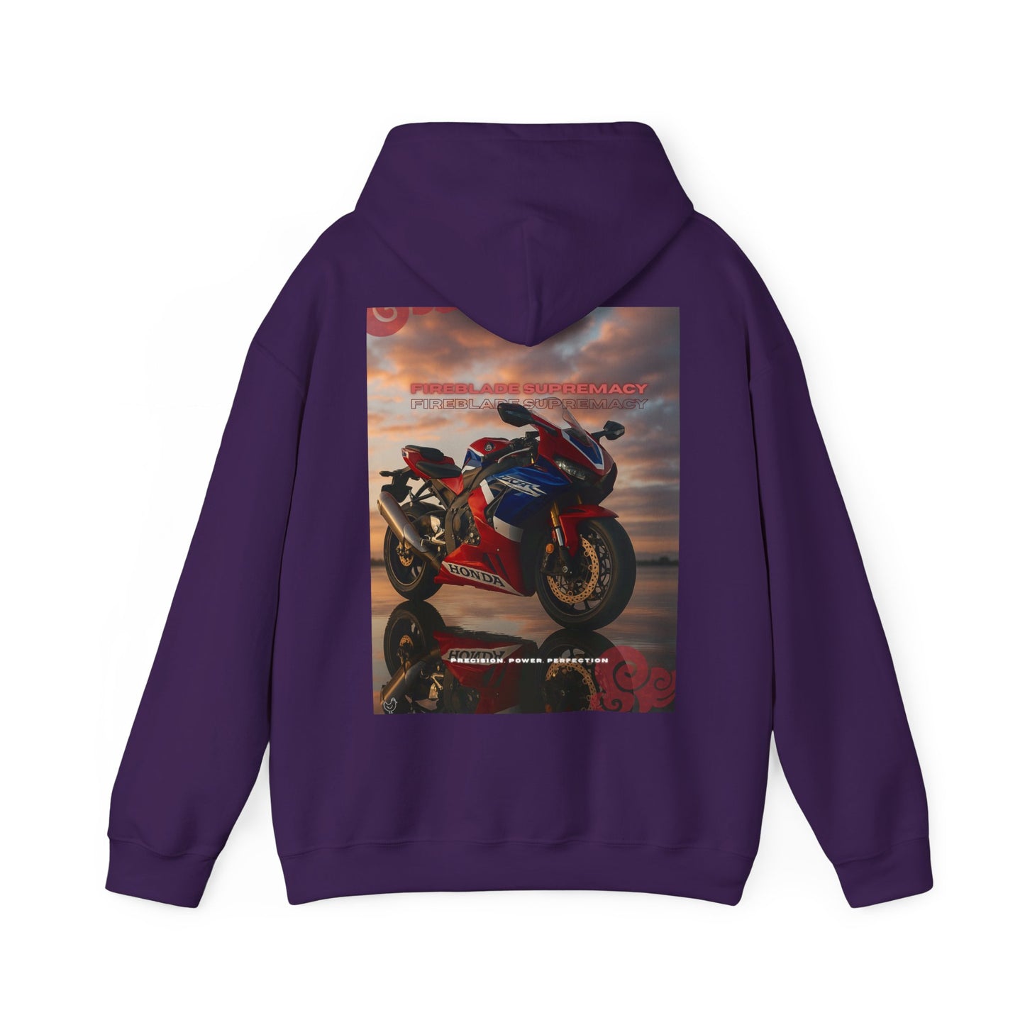 Fireblade Unisex Heavy Blend™ Motorcycle Sweatshirt - Retro Bike Design