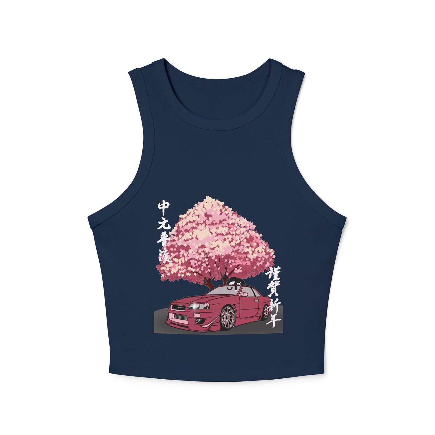 Tokyo Powered Racer Tank Top, Cool Summer Tee, Racing Apparel, Japanese Car Enthusiast Gift, Streetwear Fashion