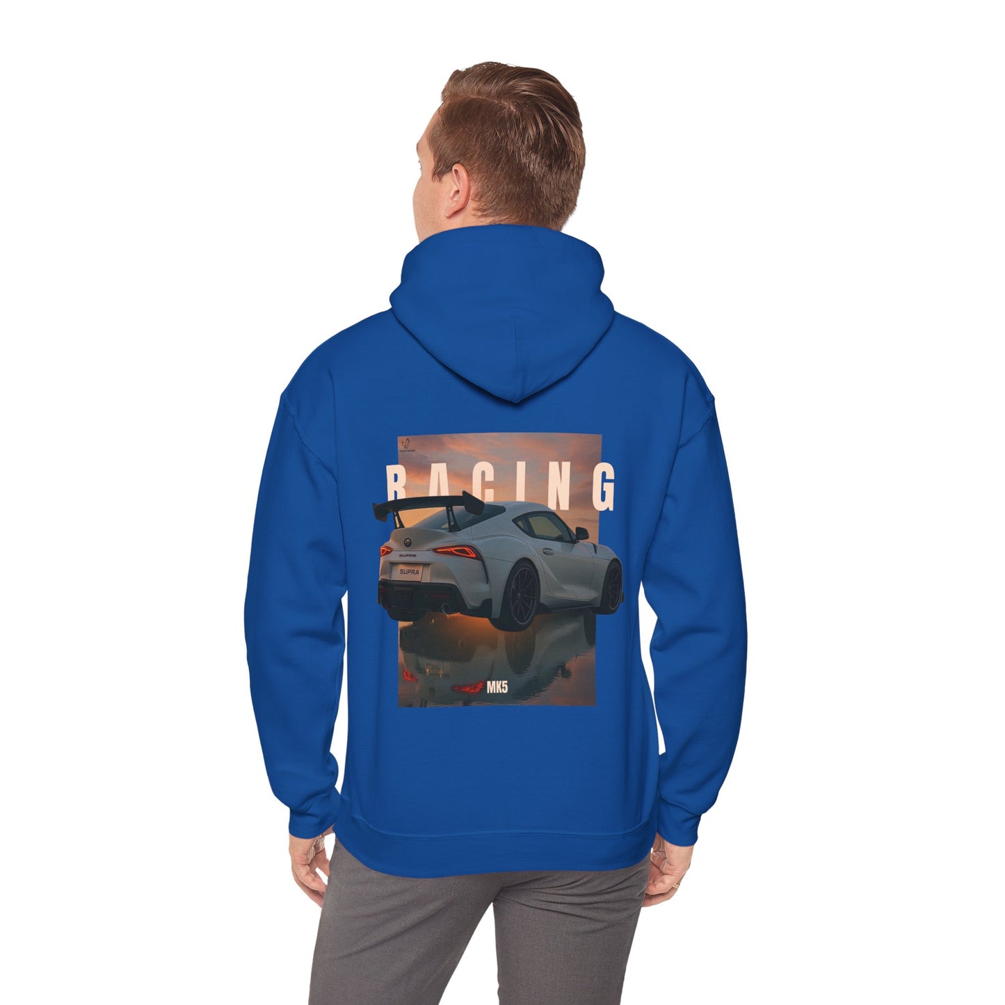 Racing Graphic Hoodie - Unisex Heavy Blend™ Sweatshirt