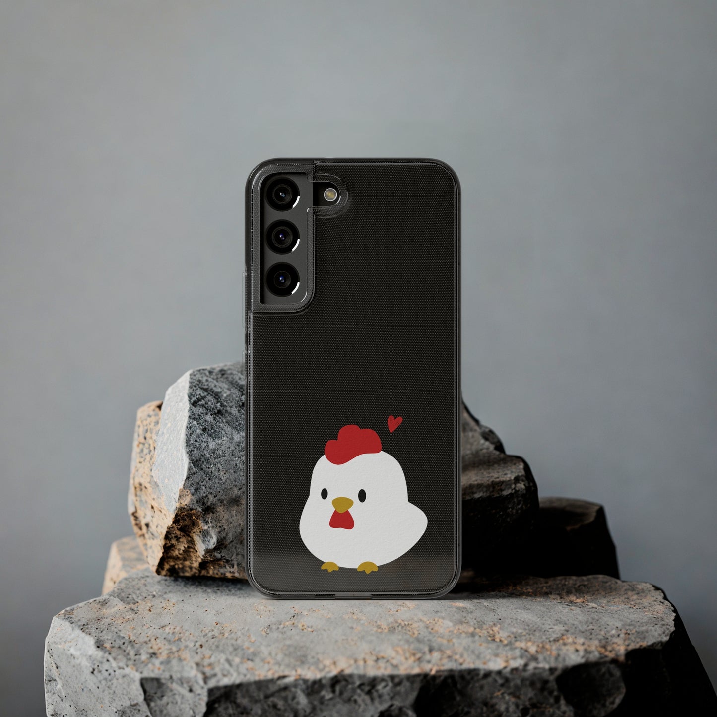 Cute Chicken Soft Phone Case, Animal Phone Cover for Farm Lovers, Gifts for Her, Cute Smartphone Accessory, Chicken Lover Gift