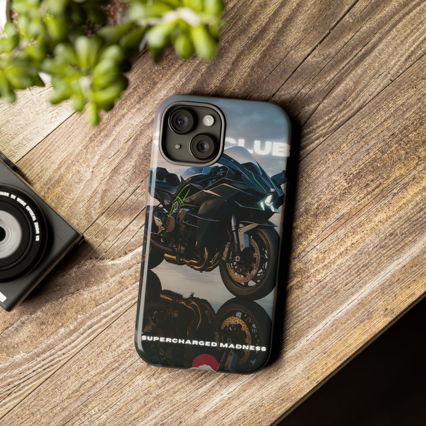 Étui de téléphone moto H2R - Supercharged Madness Club
