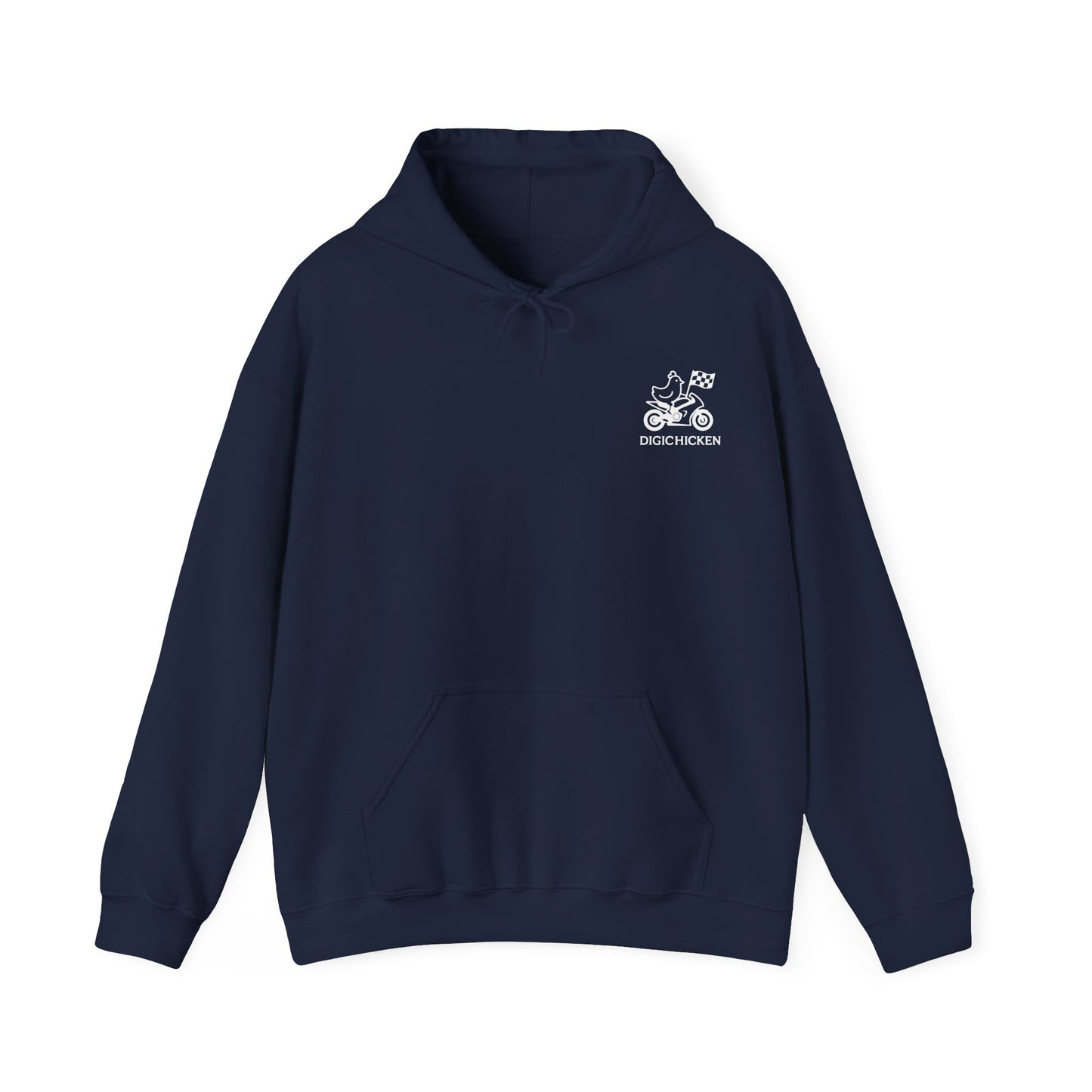 MOTOCLUB Unisex Heavy Blend™ Hooded Sweatshirt - Moto Club Graphic Hoodie for Motorcycle Enthusiasts
