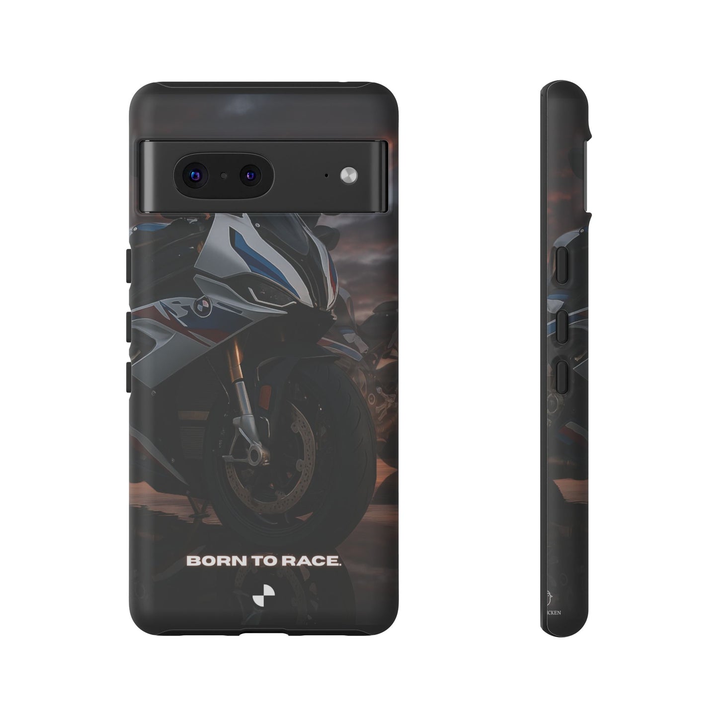 Coque de téléphone pour moto BMW – Design Born to Race