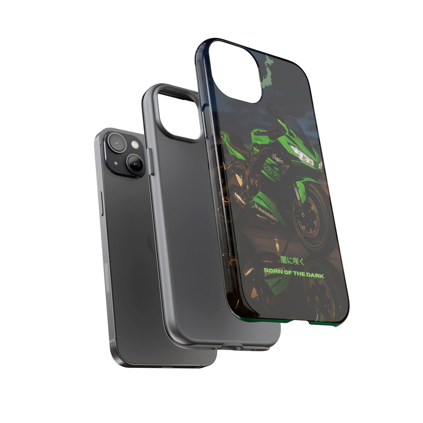 Coque de téléphone moto Kawa - Born of the Dark