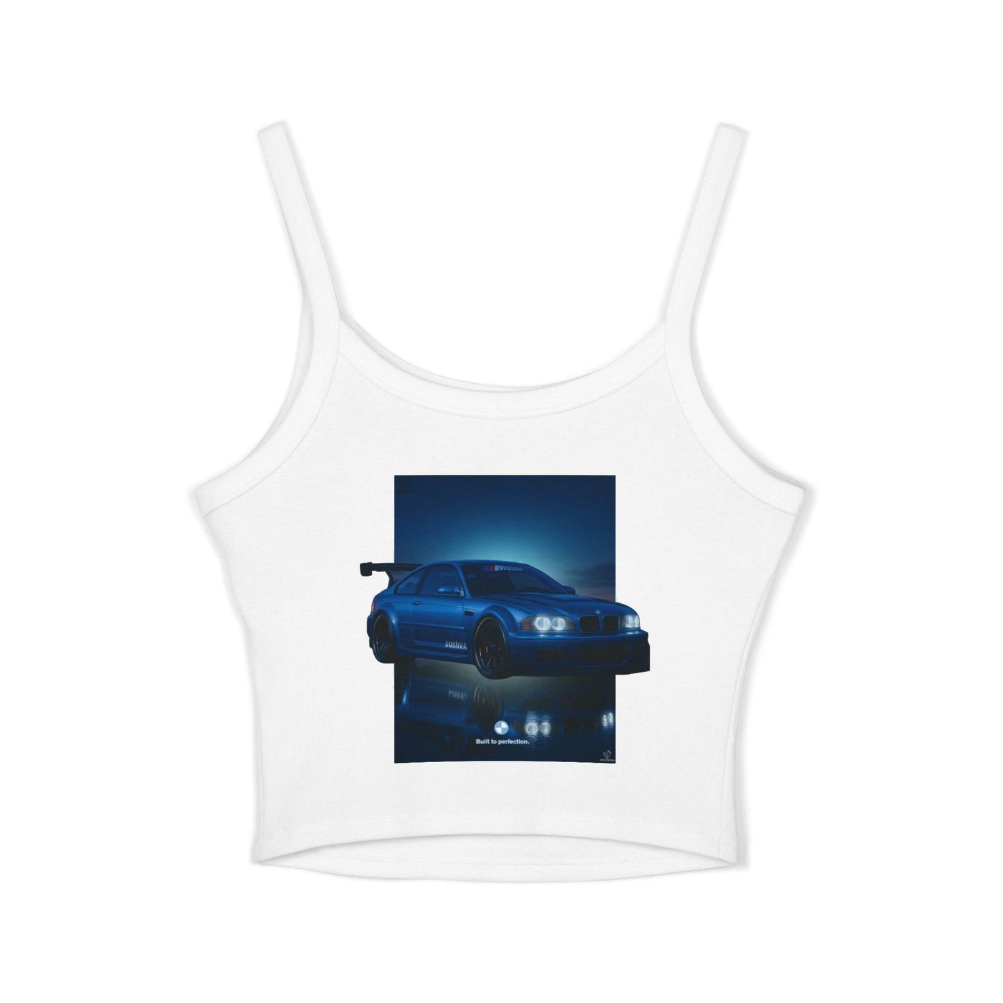 Tank Top - Bmw Inspired Racing Top with Backprint