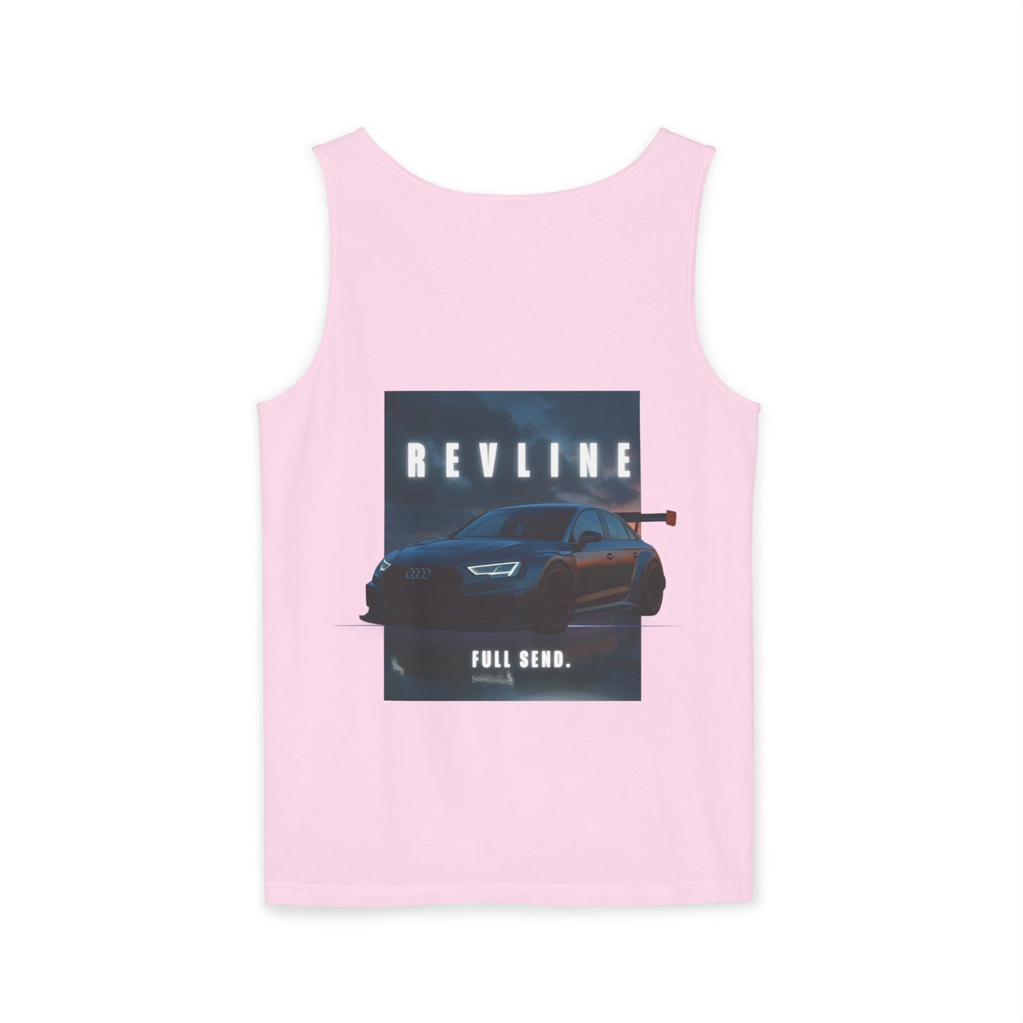 Revline Racing Inspired- Unisex Garment-Dyed Tank Top