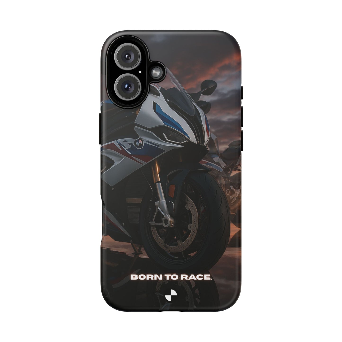Coque de téléphone pour moto BMW – Design Born to Race