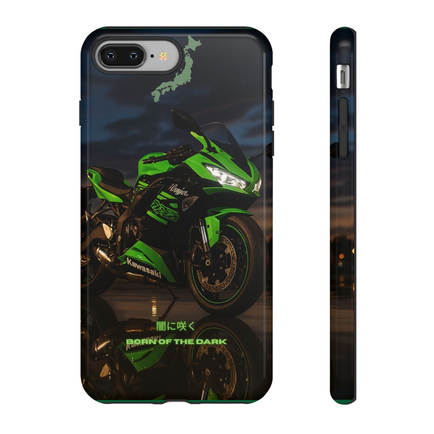 Coque de téléphone moto Kawa - Born of the Dark