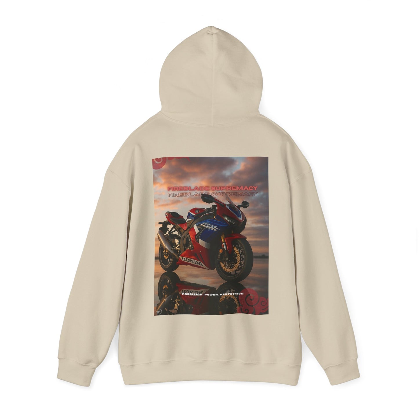 Fireblade Unisex Heavy Blend™ Motorcycle Sweatshirt - Retro Bike Design