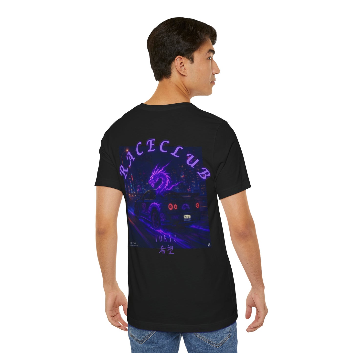 Tokyo Race Club Tee - Retro Japanese Car Art, Unisex Streetwear, Anime Inspired Shirt, Perfect for Car Lovers, Gift for Drivers