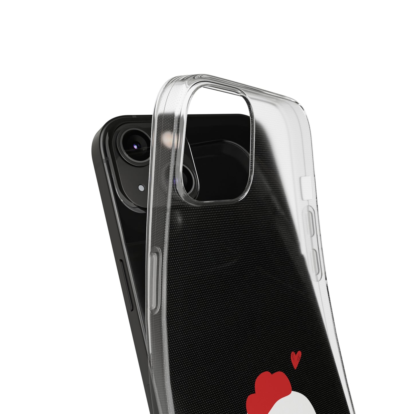 Cute Chicken Soft Phone Case, Animal Phone Cover for Farm Lovers, Gifts for Her, Cute Smartphone Accessory, Chicken Lover Gift