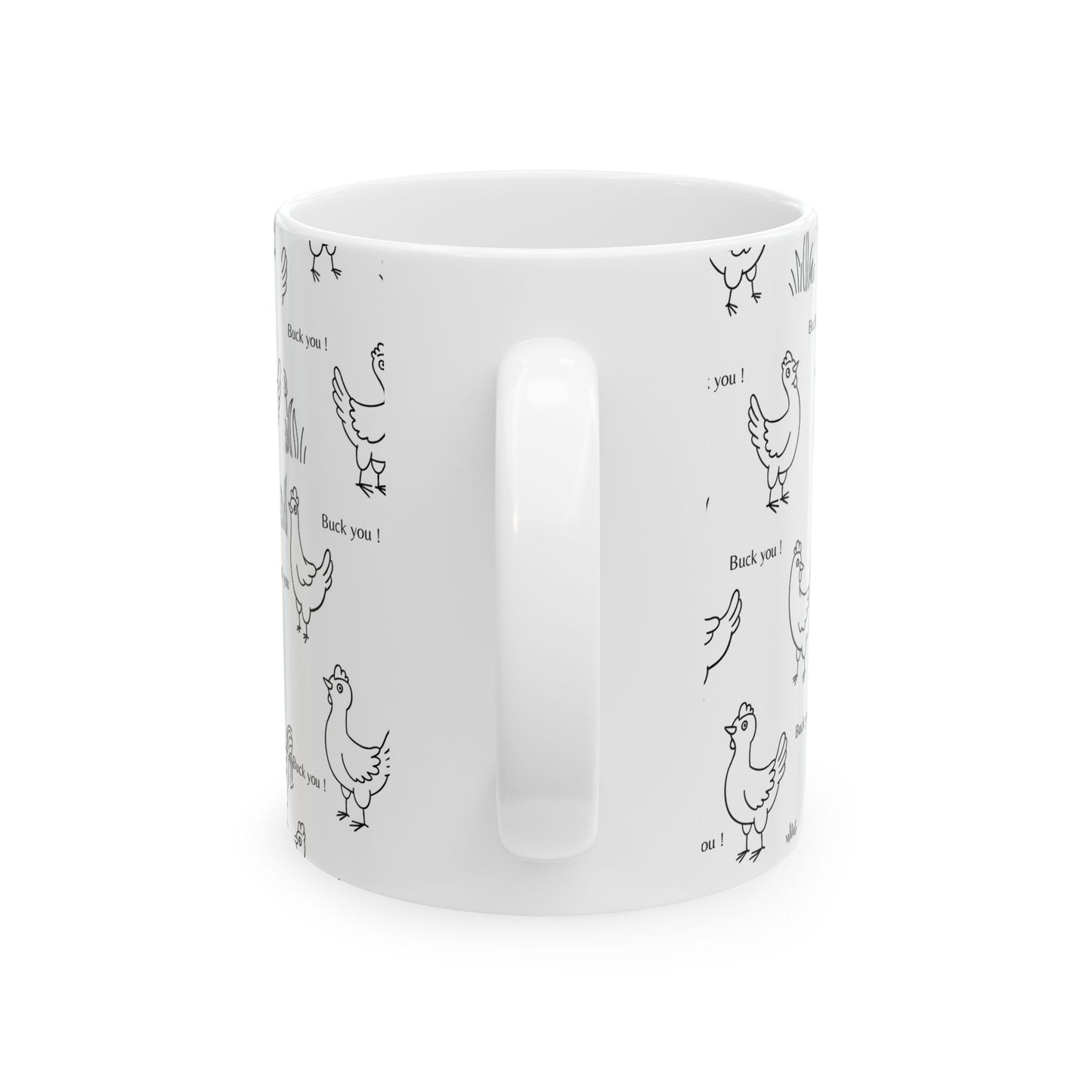 Buck you! Becher