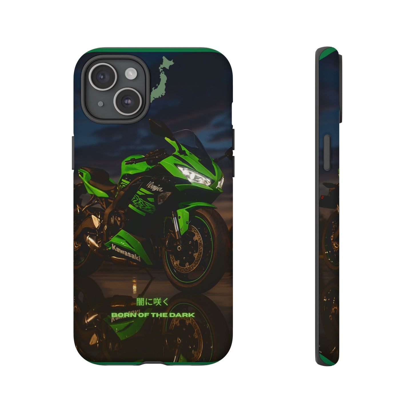 Coque de téléphone moto Kawa - Born of the Dark
