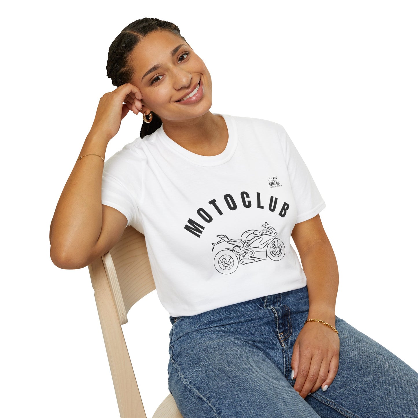 MOTOCLUB Unisex Motorcycle Club T-Shirt