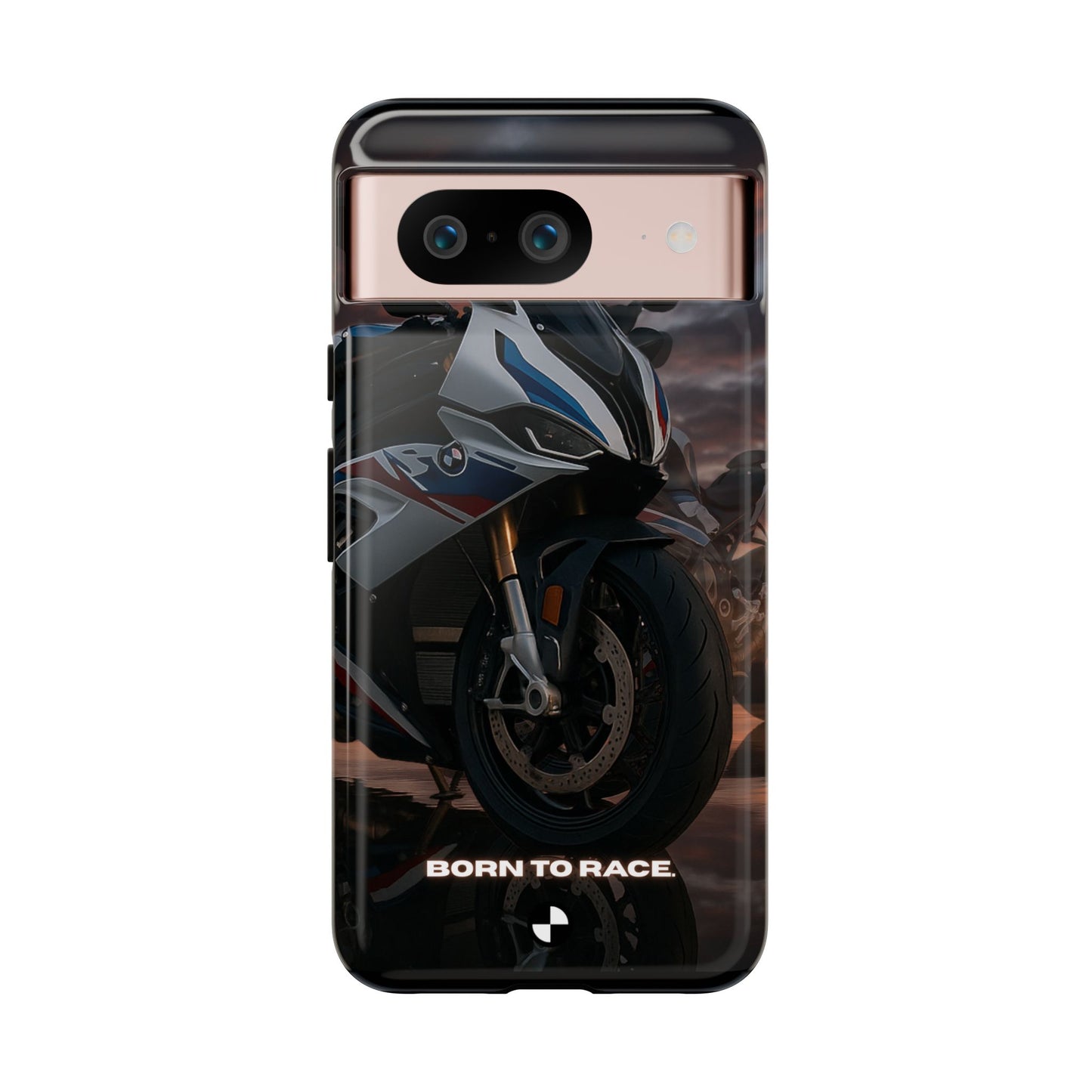 Coque de téléphone pour moto BMW – Design Born to Race