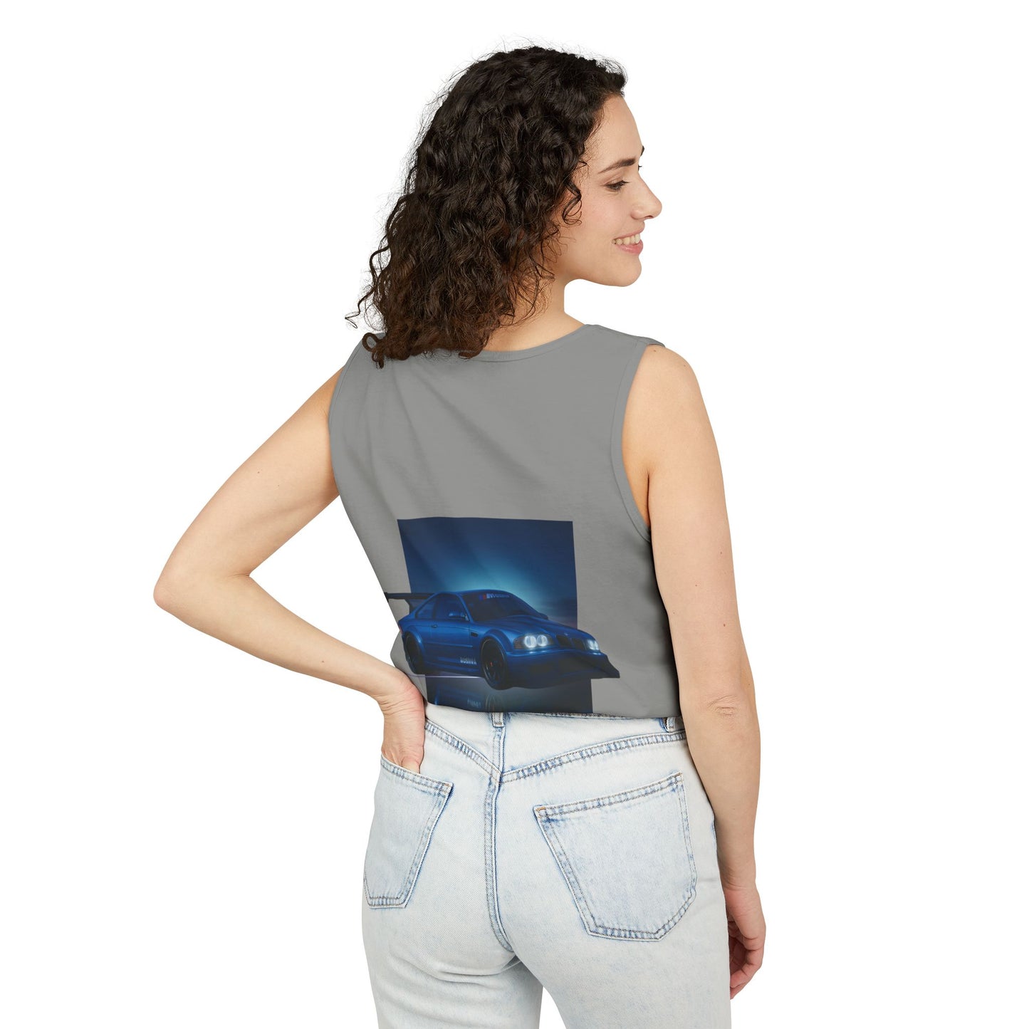 Racing Inspired Unisex Garment-Dyed Tank Top