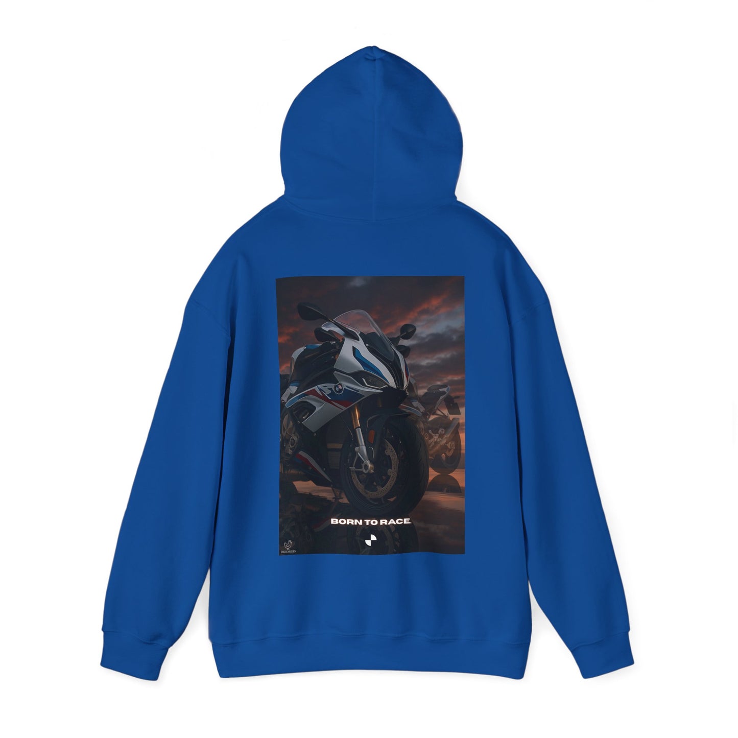 s1000rr Born to Race Unisex Heavy Blend Hoodie - Ideal for Motorcycle Enthusiasts