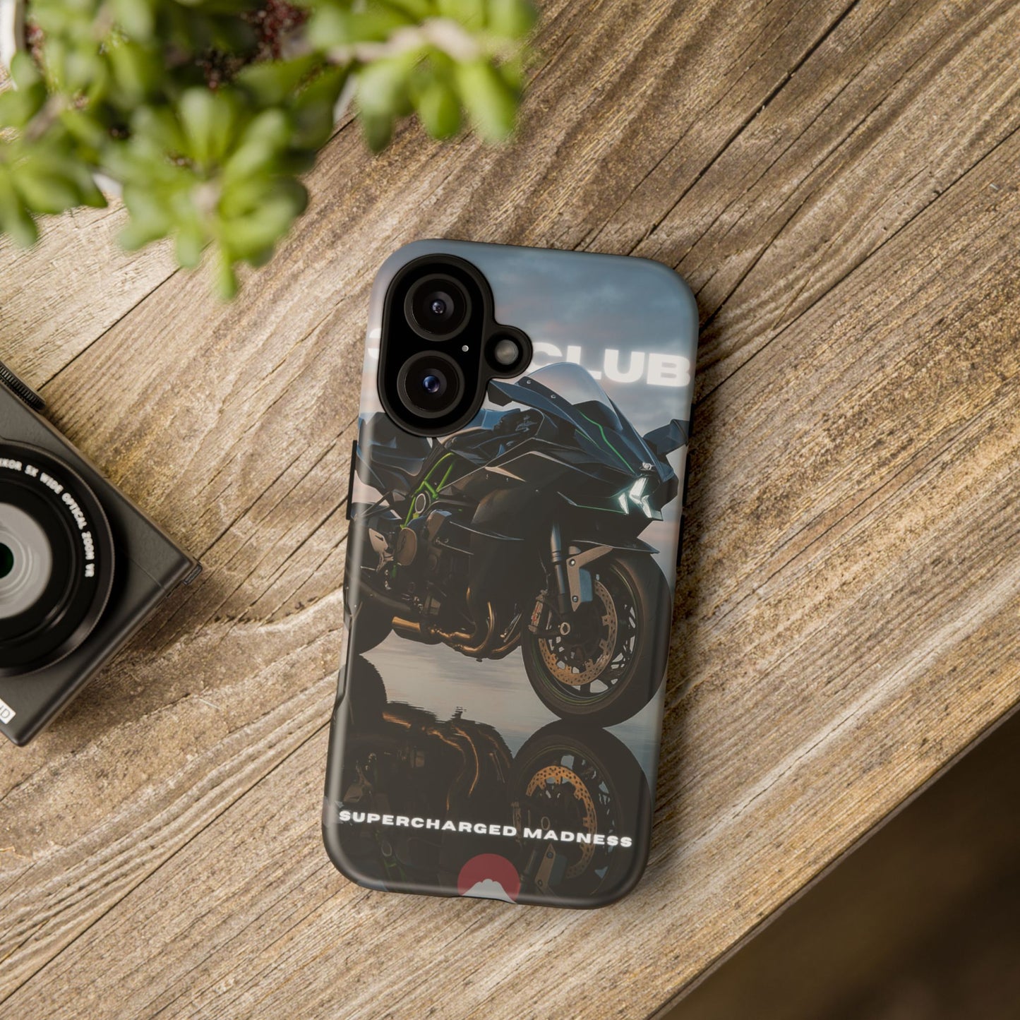Étui de téléphone moto H2R - Supercharged Madness Club