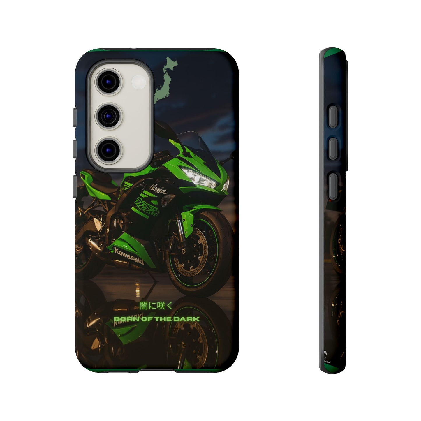 Coque de téléphone moto Kawa - Born of the Dark