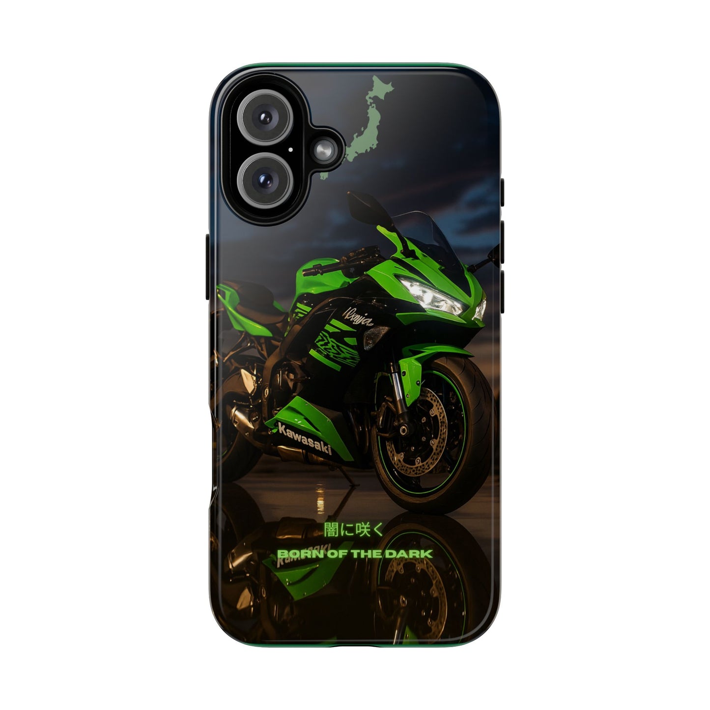 Coque de téléphone moto Kawa - Born of the Dark