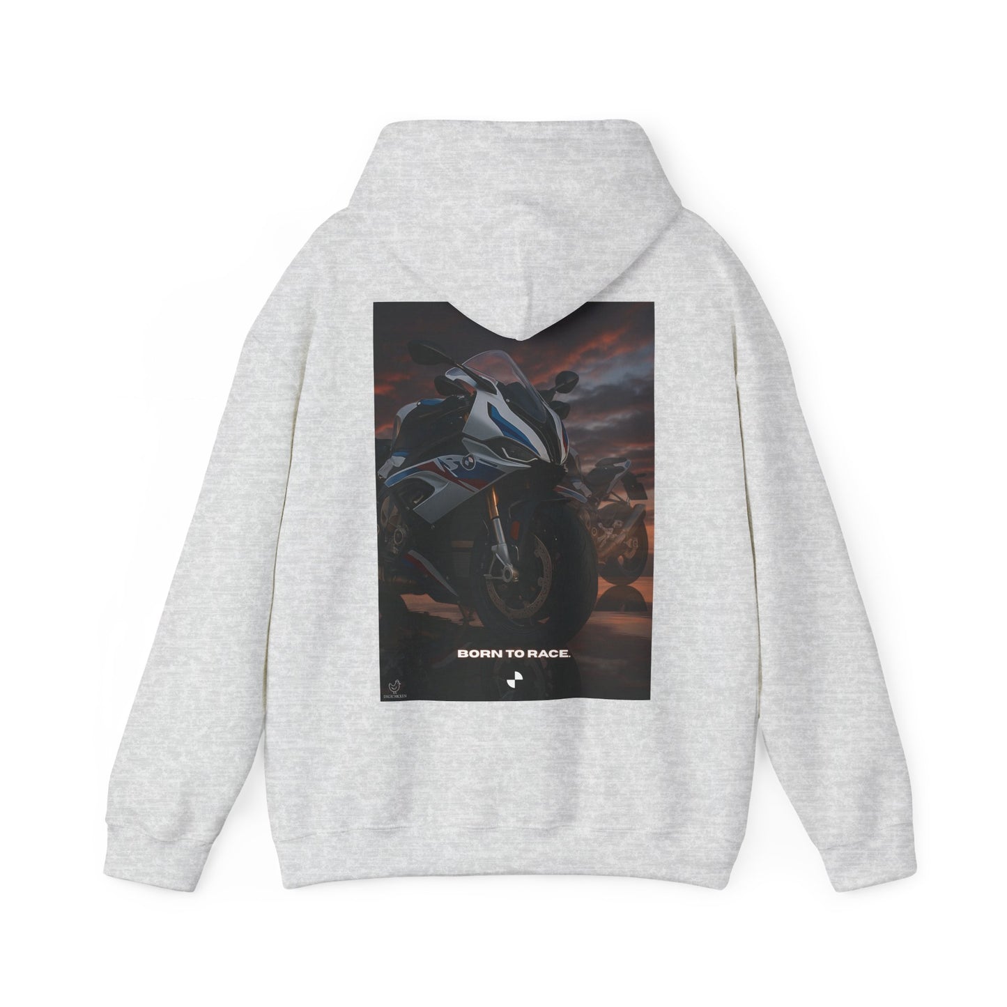 s1000rr Born to Race Unisex Heavy Blend Hoodie - Ideal for Motorcycle Enthusiasts