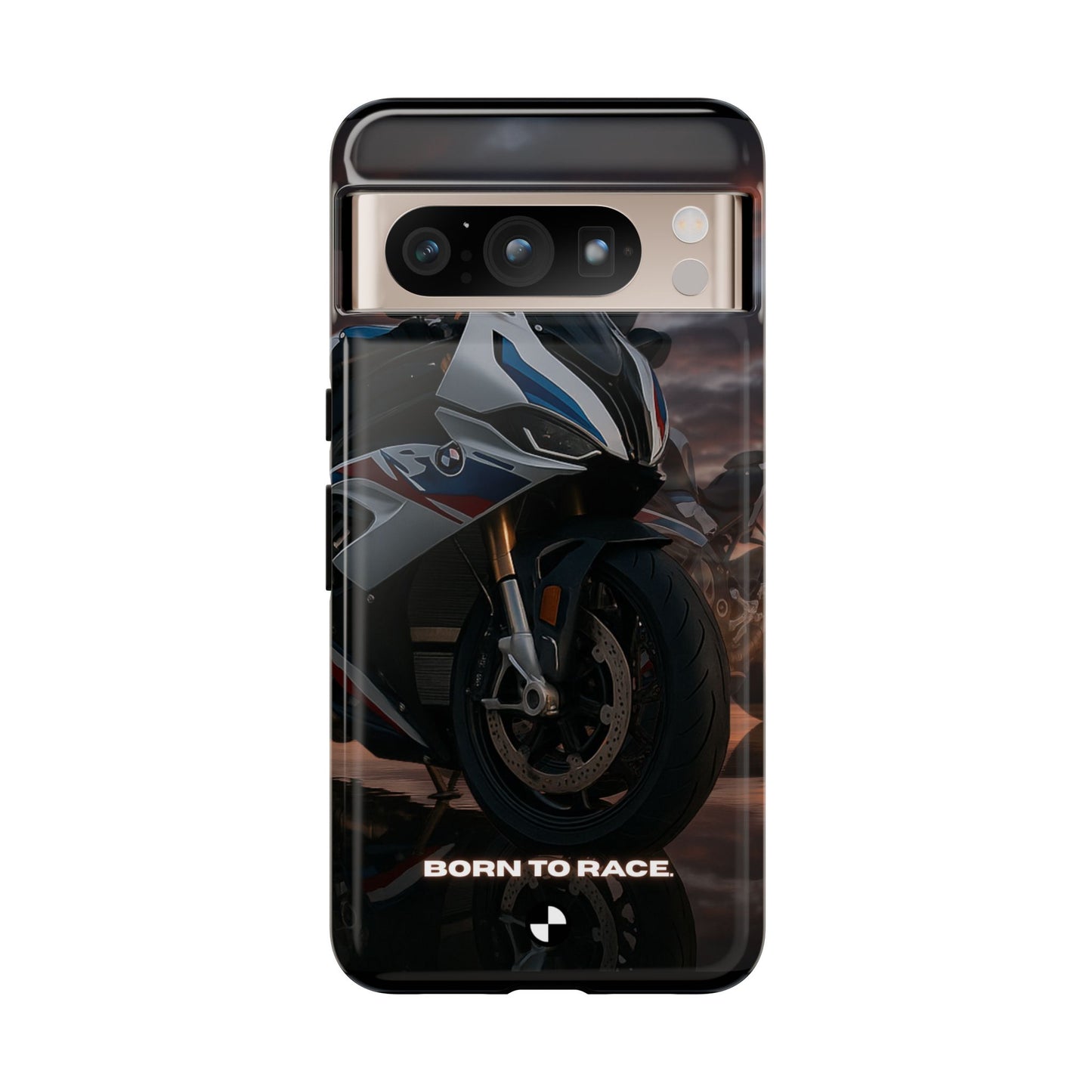 Coque de téléphone pour moto BMW – Design Born to Race