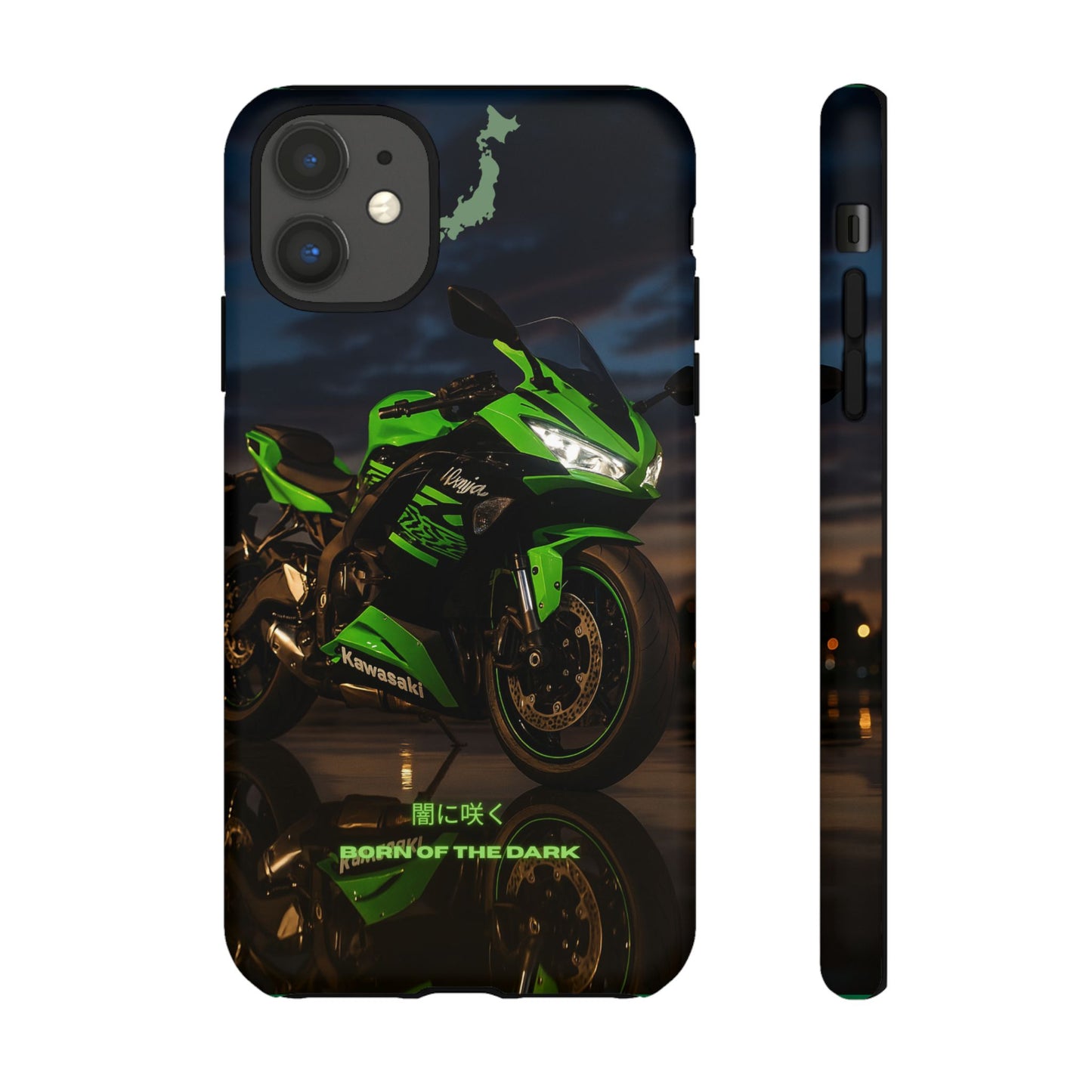 Coque de téléphone moto Kawa - Born of the Dark