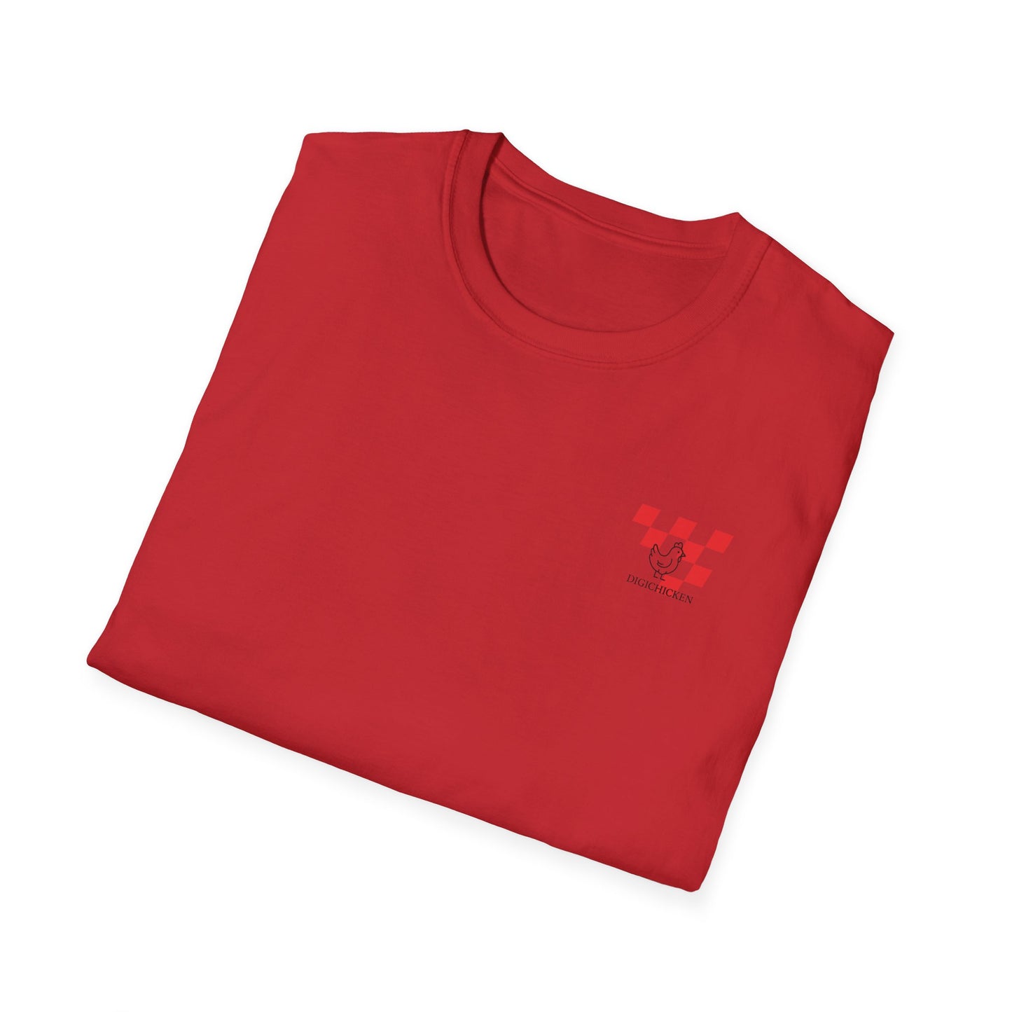 Neon Motorcycle Unisex Softstyle T-Shirt - Streetwear Vibes, Perfect Gift for Bike Enthusiasts