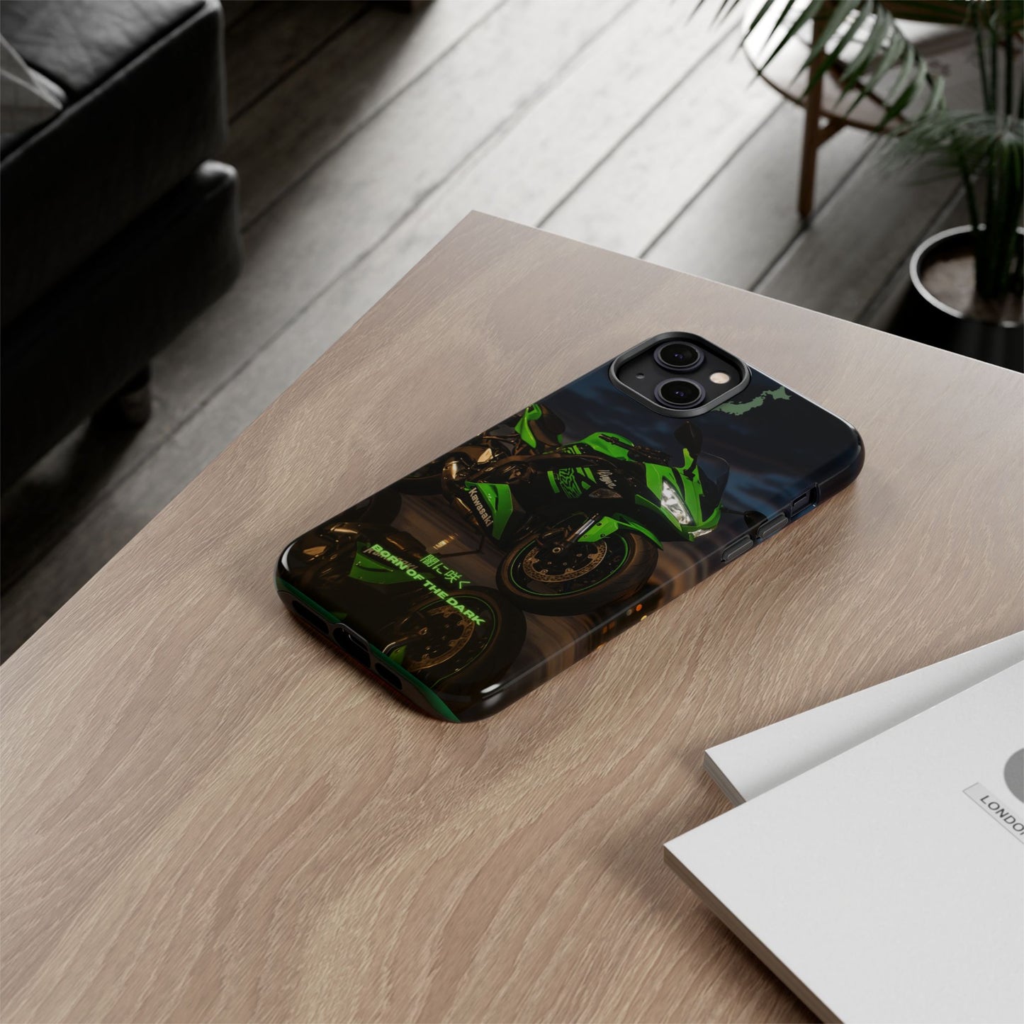 Coque de téléphone moto Kawa - Born of the Dark