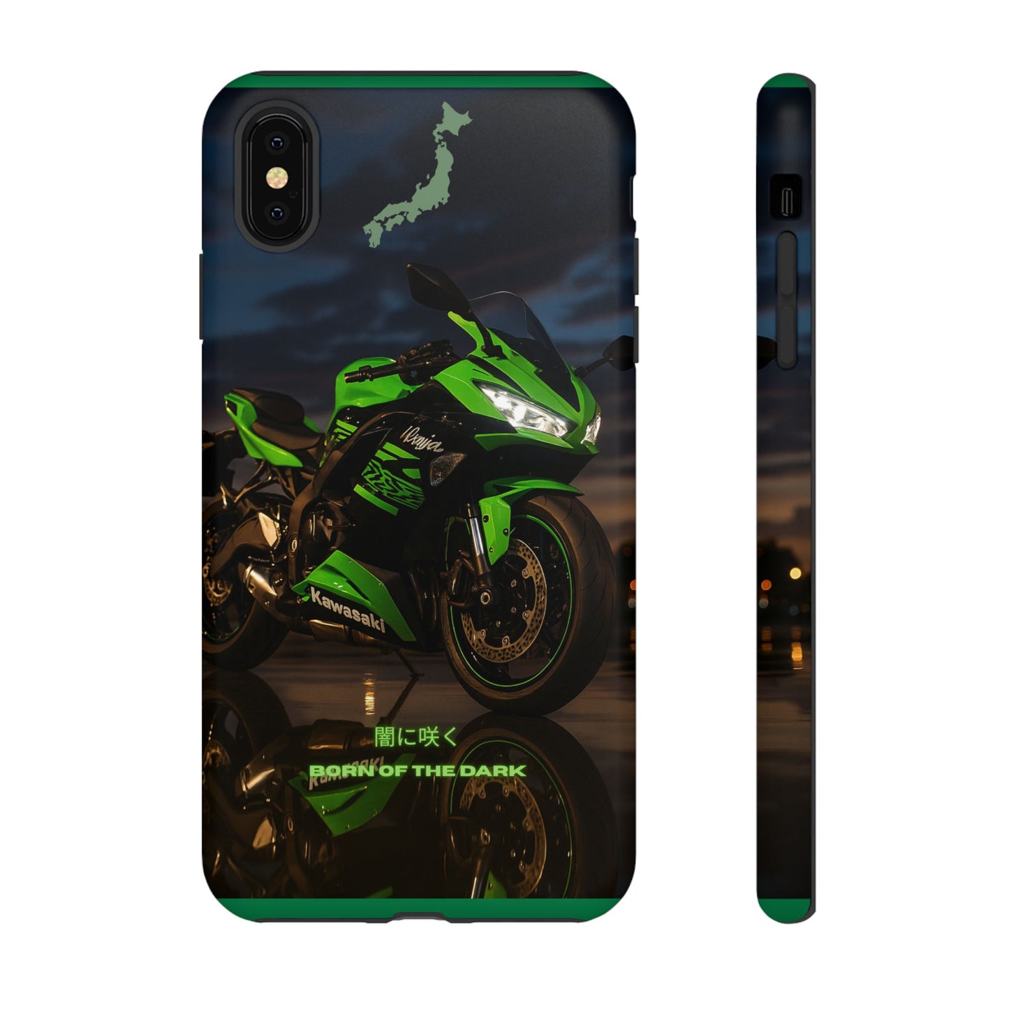 Coque de téléphone moto Kawa - Born of the Dark