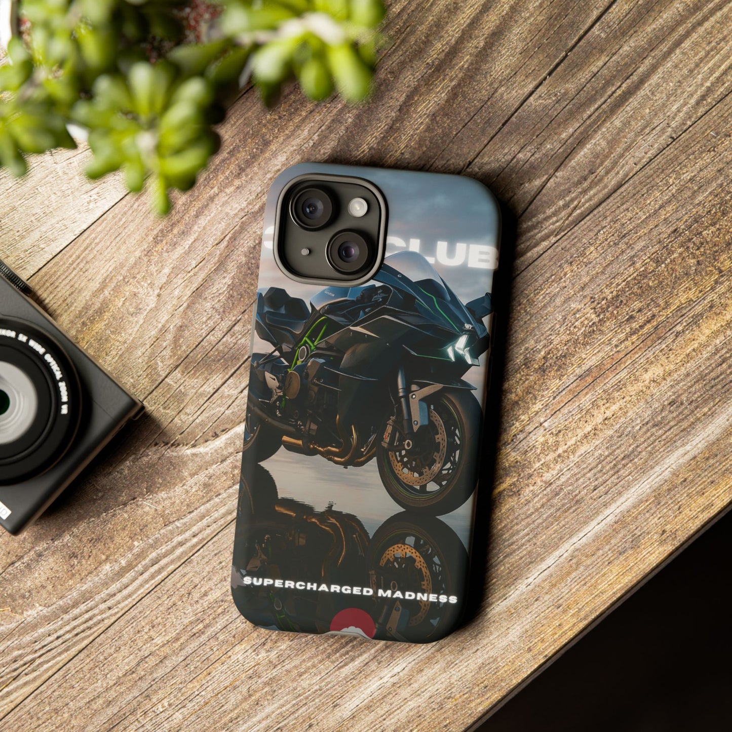 Étui de téléphone moto H2R - Supercharged Madness Club