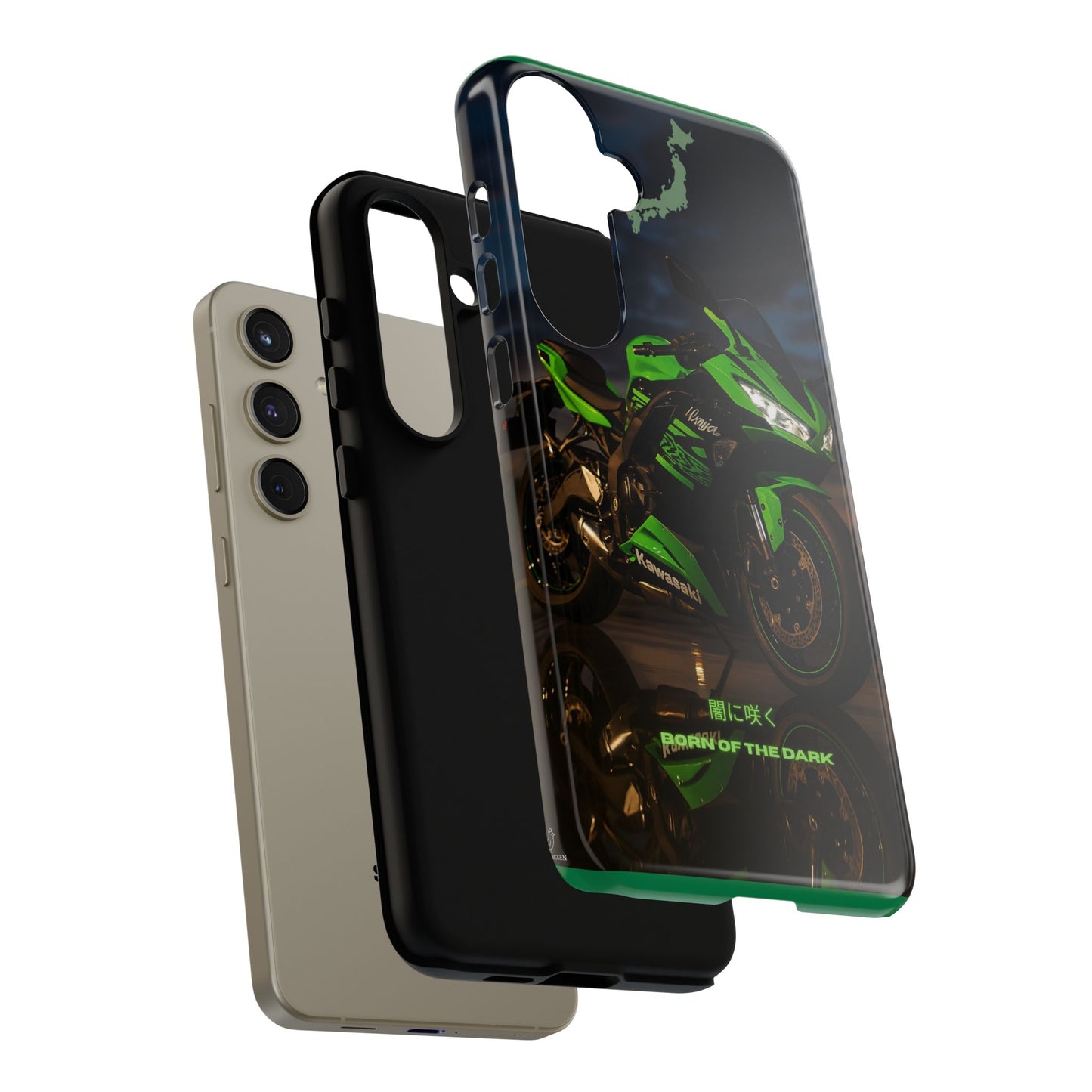 Coque de téléphone moto Kawa - Born of the Dark
