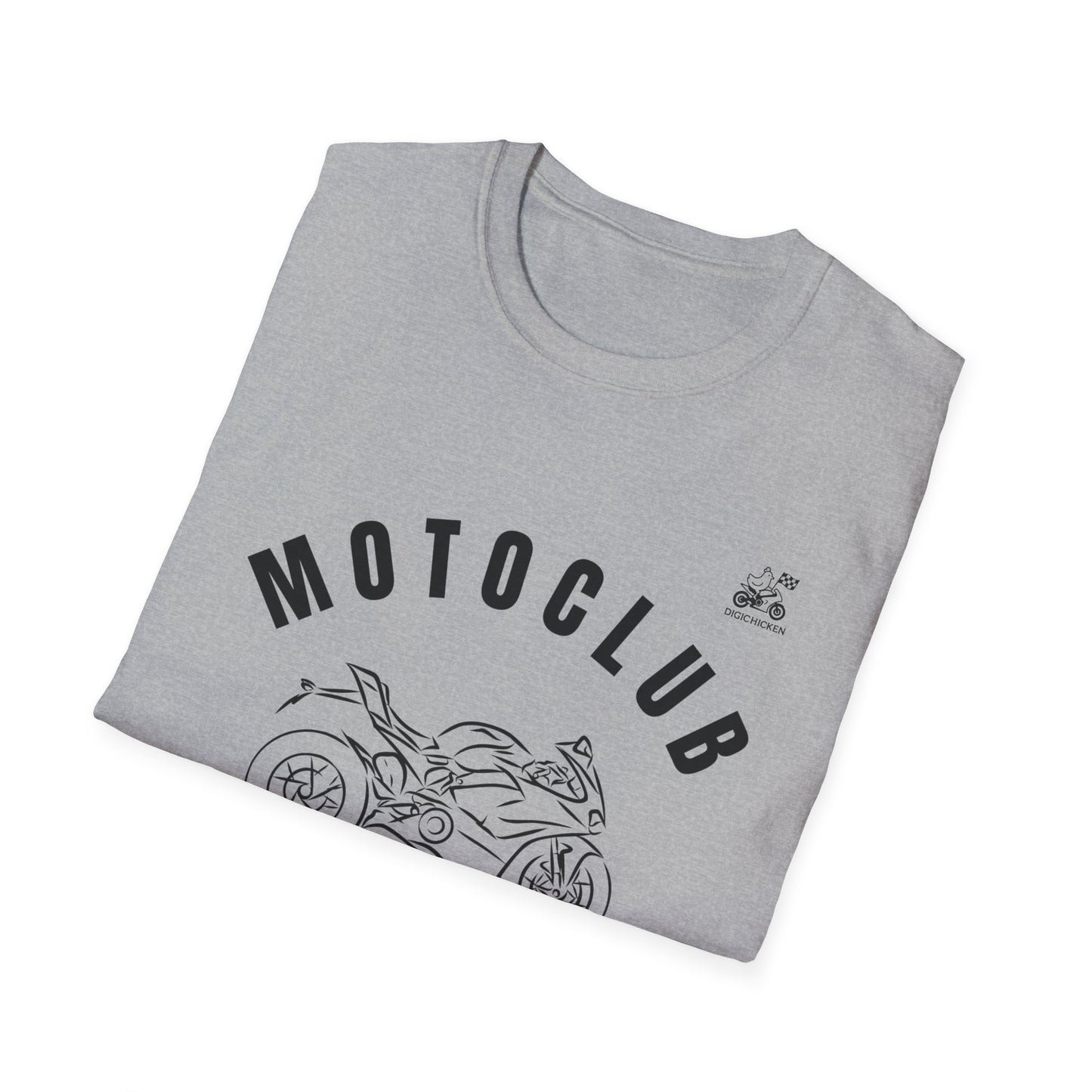 MOTOCLUB Unisex Motorcycle Club T-Shirt