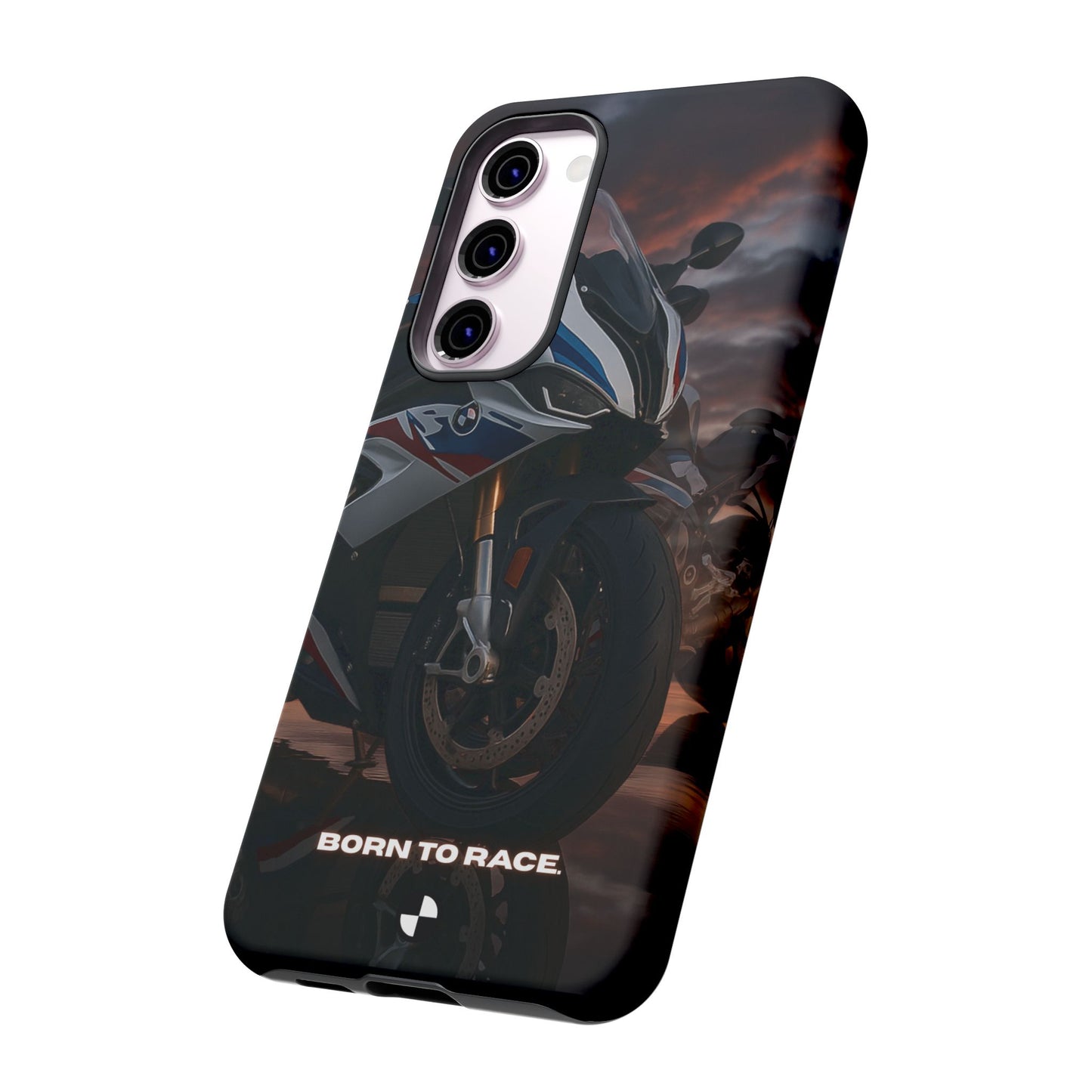 Coque de téléphone pour moto BMW – Design Born to Race