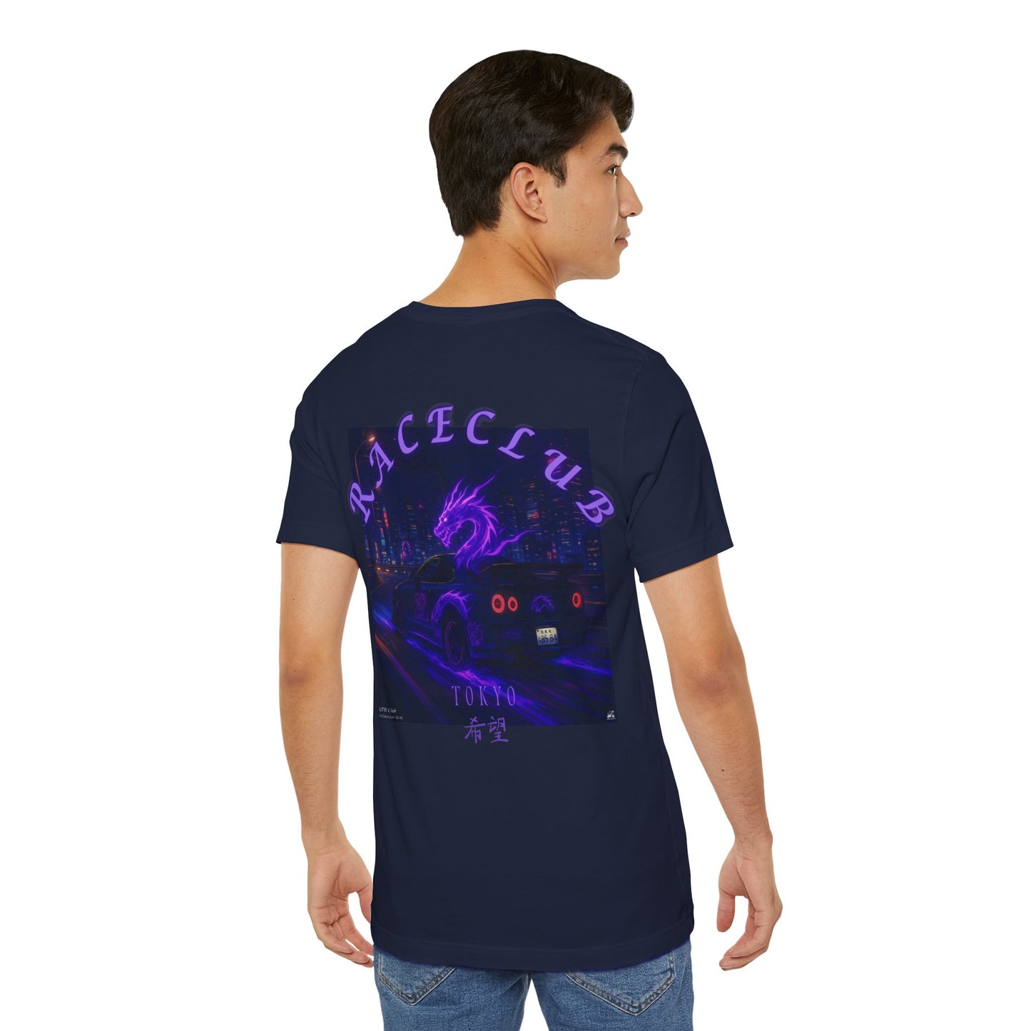 Tokyo Race Club Tee - Retro Japanese Car Art, Unisex Streetwear, Anime Inspired Shirt, Perfect for Car Lovers, Gift for Drivers