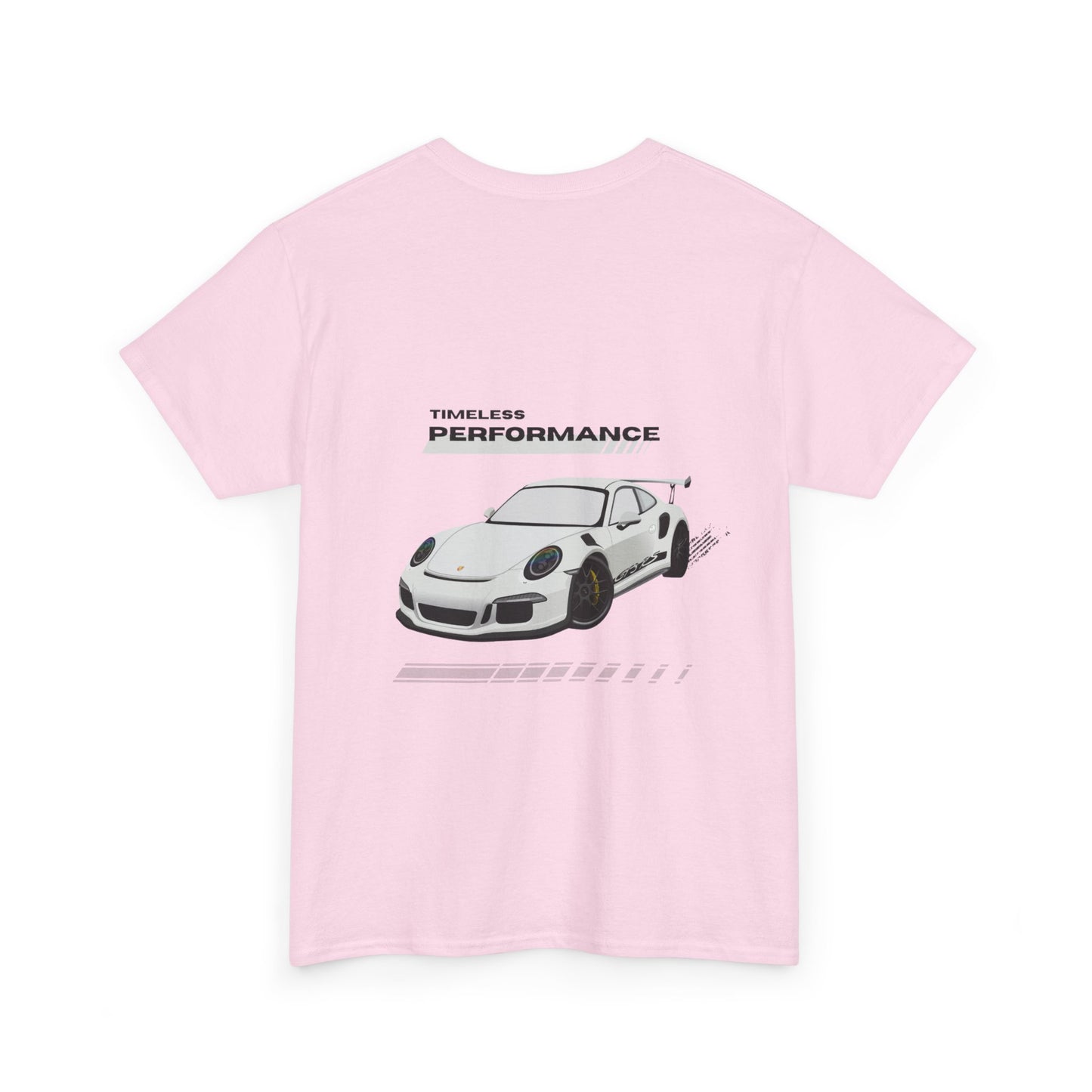 Performance intemporelle, Porsche, T-shirt unisexe en coton épais, T-shirt pour passionné d'automobile, Cadeau automobile, Vêtements de sport automobile, Tenue décontractée, T-shirt unisexe