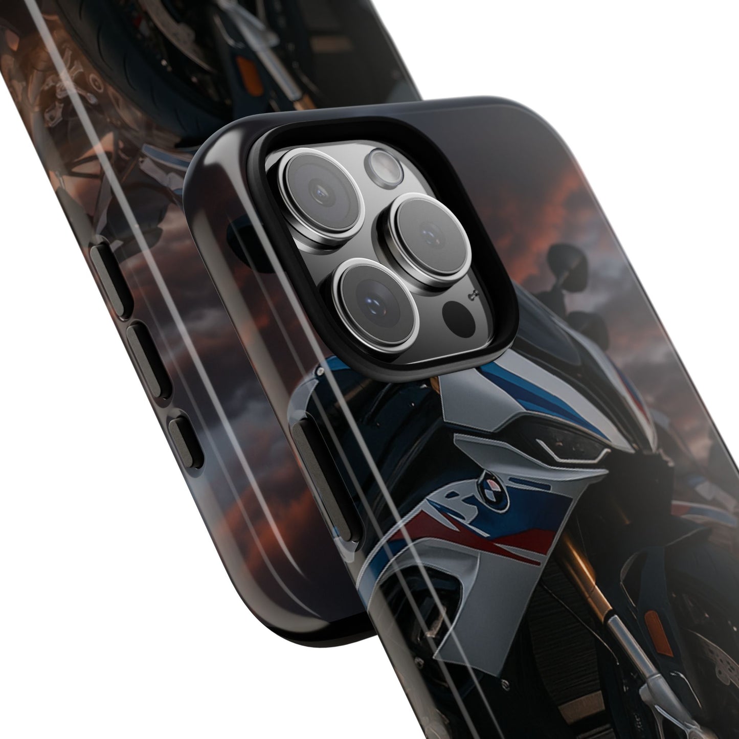 Coque de téléphone pour moto BMW – Design Born to Race