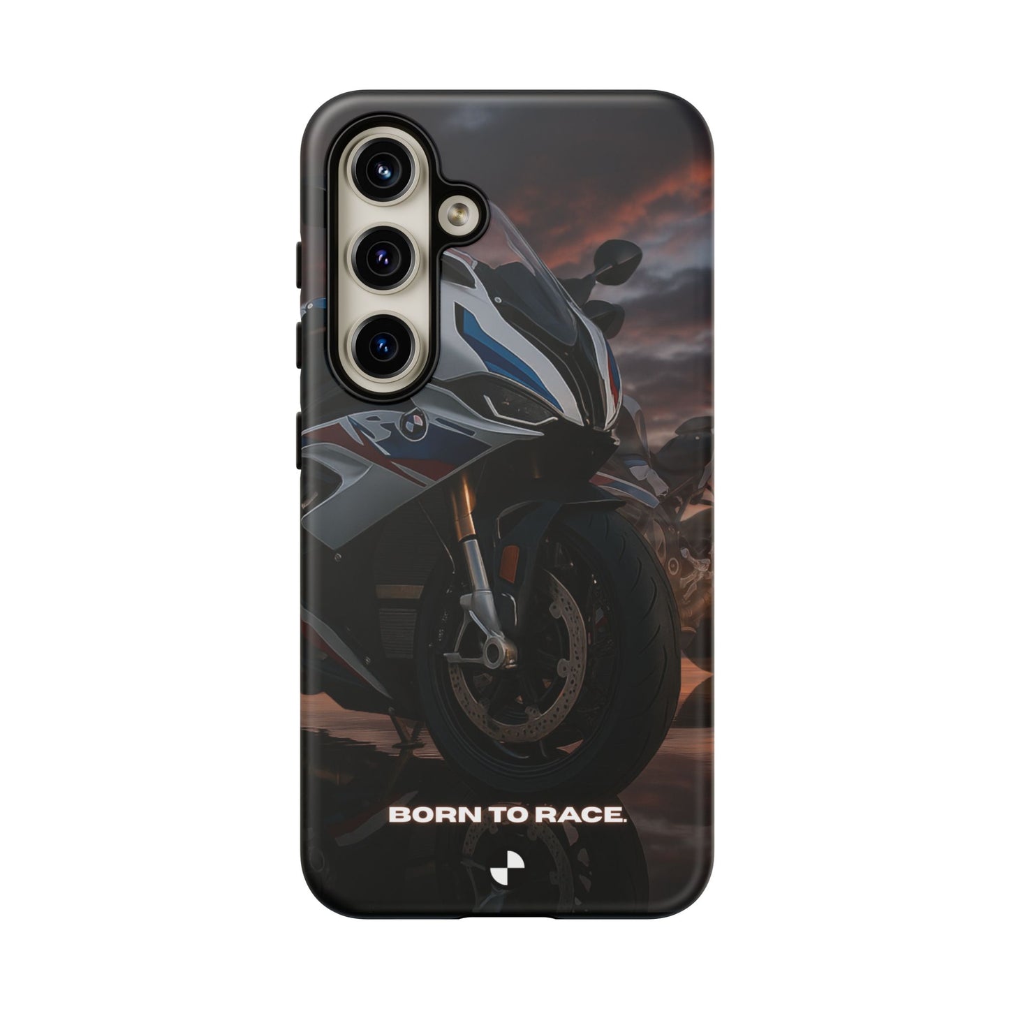 Coque de téléphone pour moto BMW – Design Born to Race