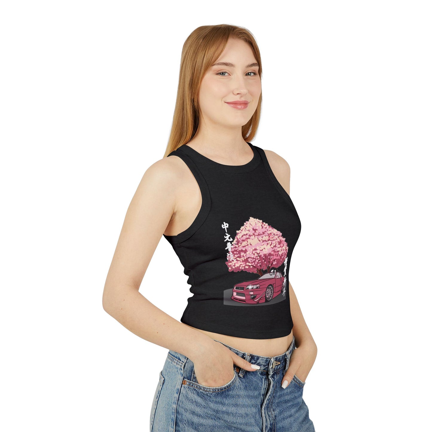 Tokyo Powered Racer Tank Top, Cool Summer Tee, Racing Apparel, Japanese Car Enthusiast Gift, Streetwear Fashion